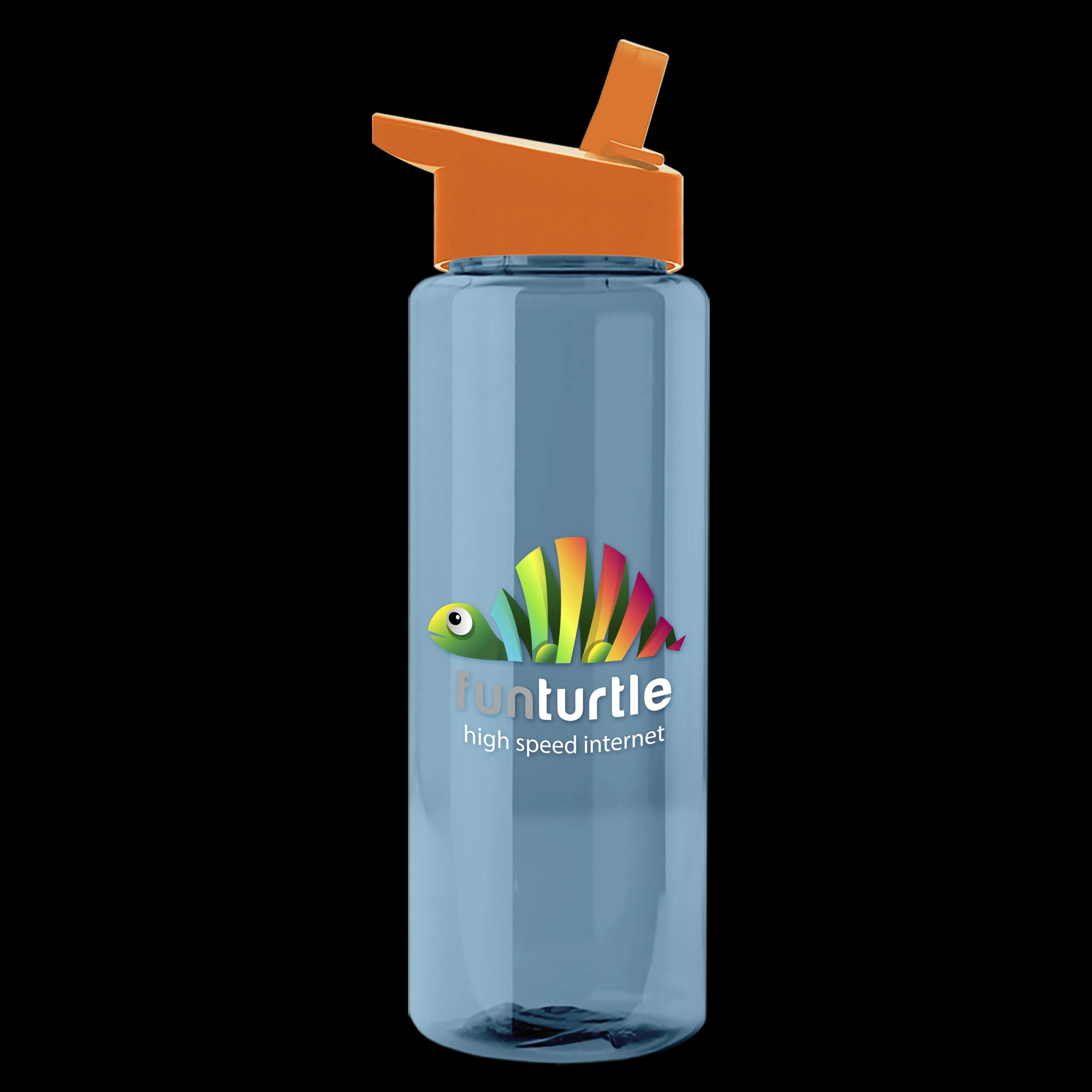 Garyline® Slim Fit RPET Bottle with Flip-Straw Lid - 32 oz. 61 of 207