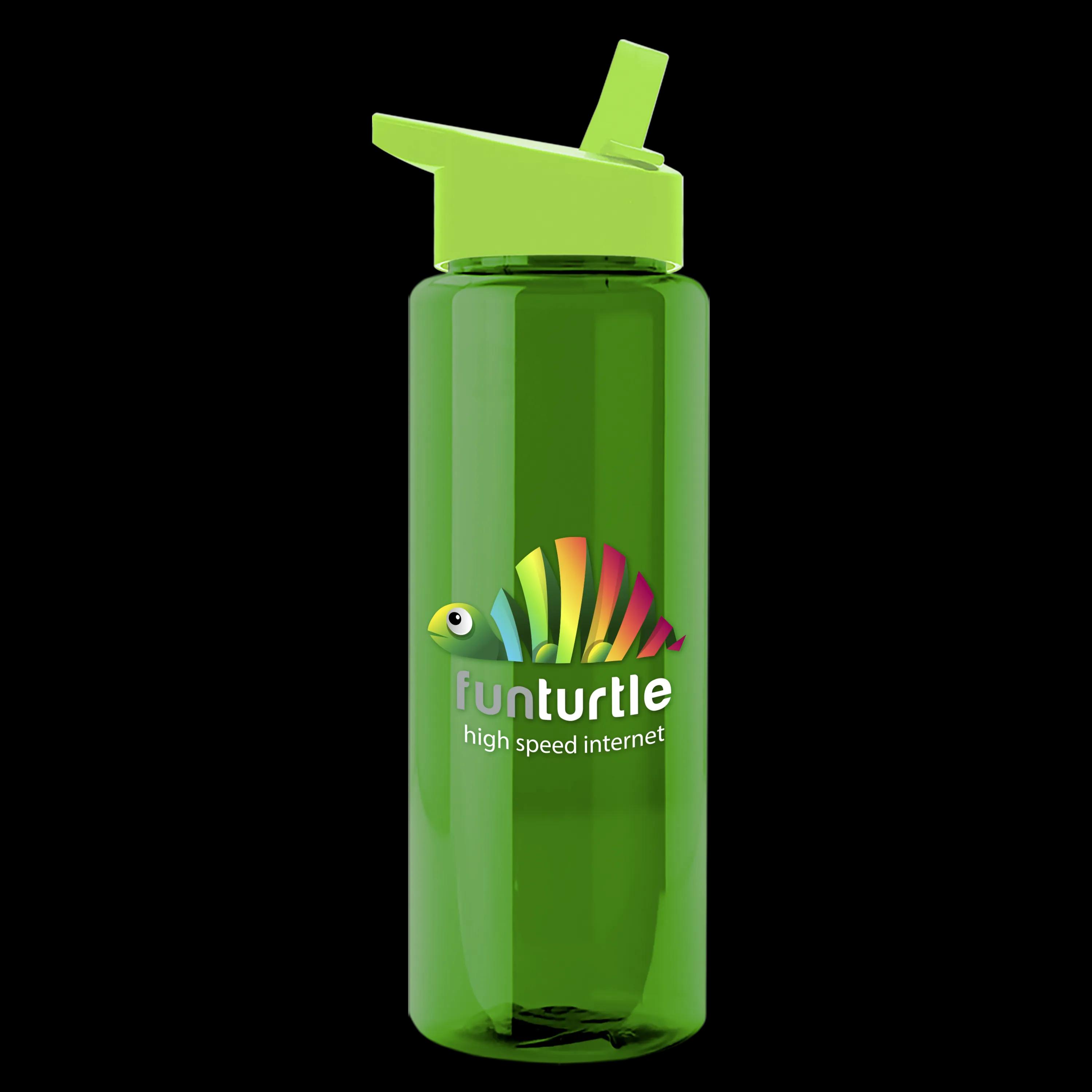 Garyline® Slim Fit RPET Bottle with Flip-Straw Lid - 32 oz. 77 of 207
