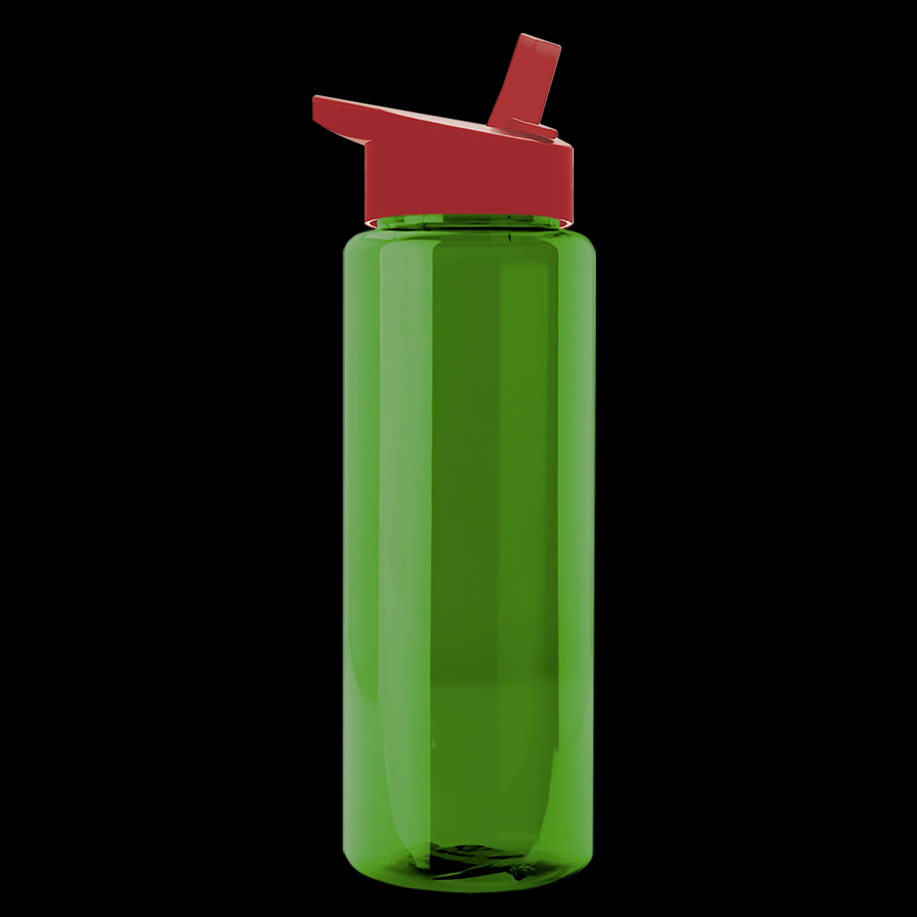 Garyline® Slim Fit RPET Bottle with Flip-Straw Lid - 32 oz. 202 of 207