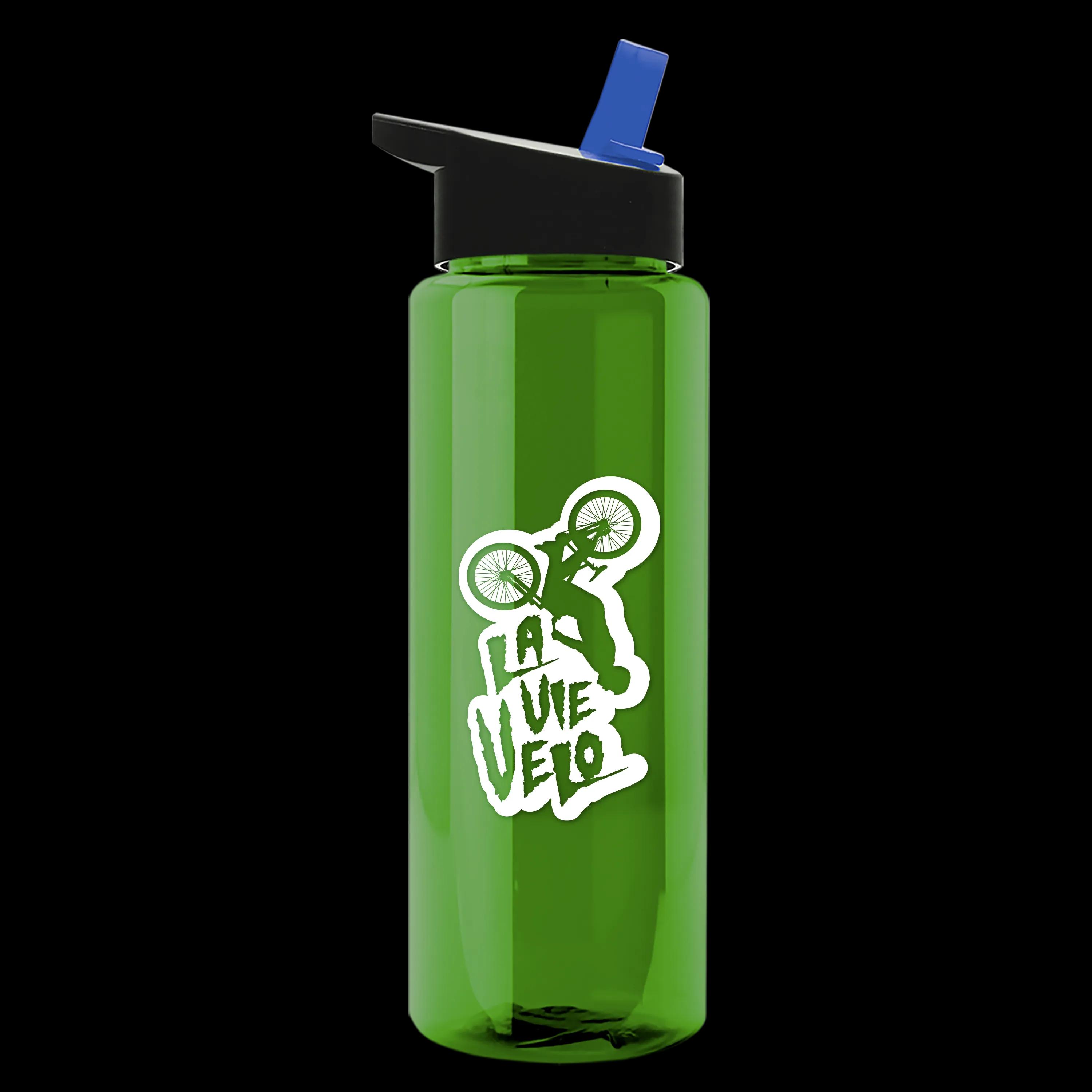 Garyline® Slim Fit RPET Bottle with Flip-Straw Lid - 32 oz. 71 of 207