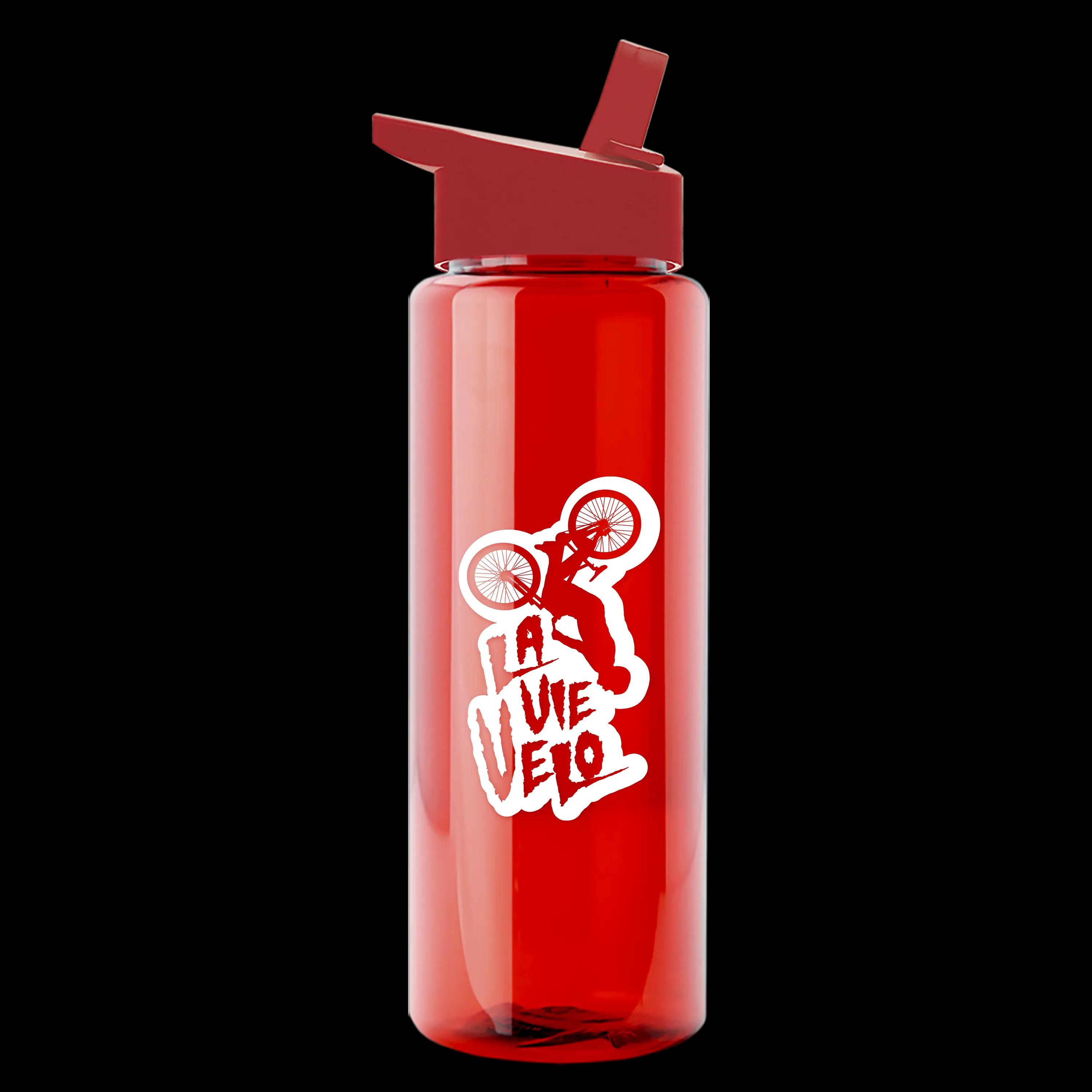 Garyline® Slim Fit RPET Bottle with Flip-Straw Lid - 32 oz. 98 of 207