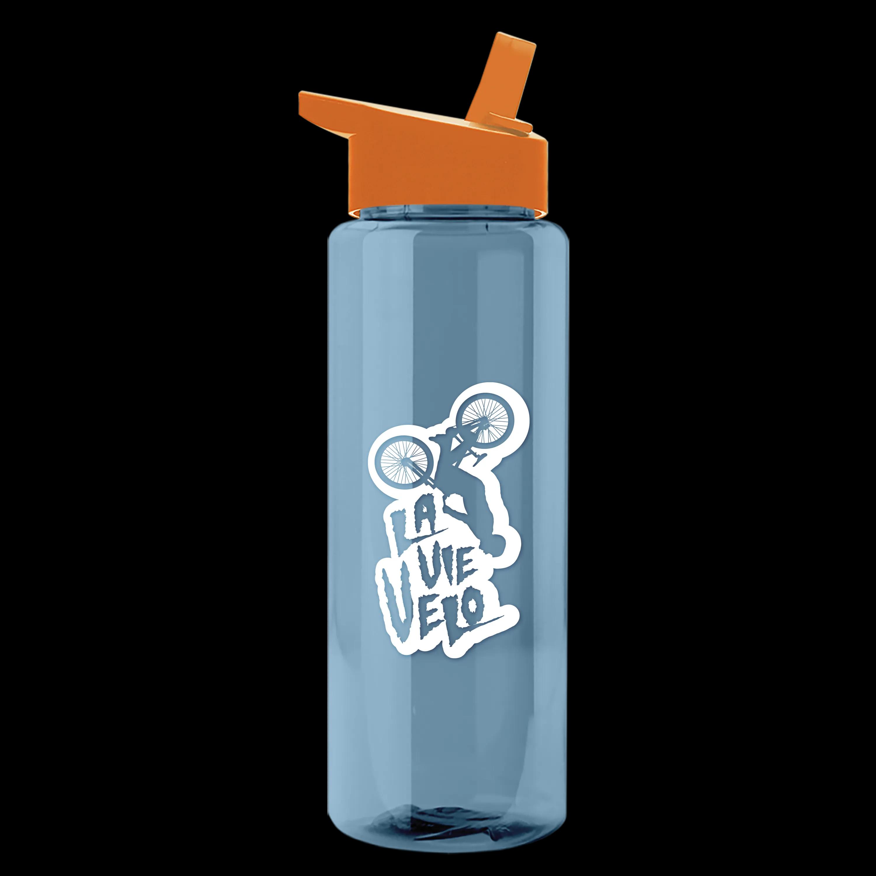 Garyline® Slim Fit RPET Bottle with Flip-Straw Lid - 32 oz. 60 of 207