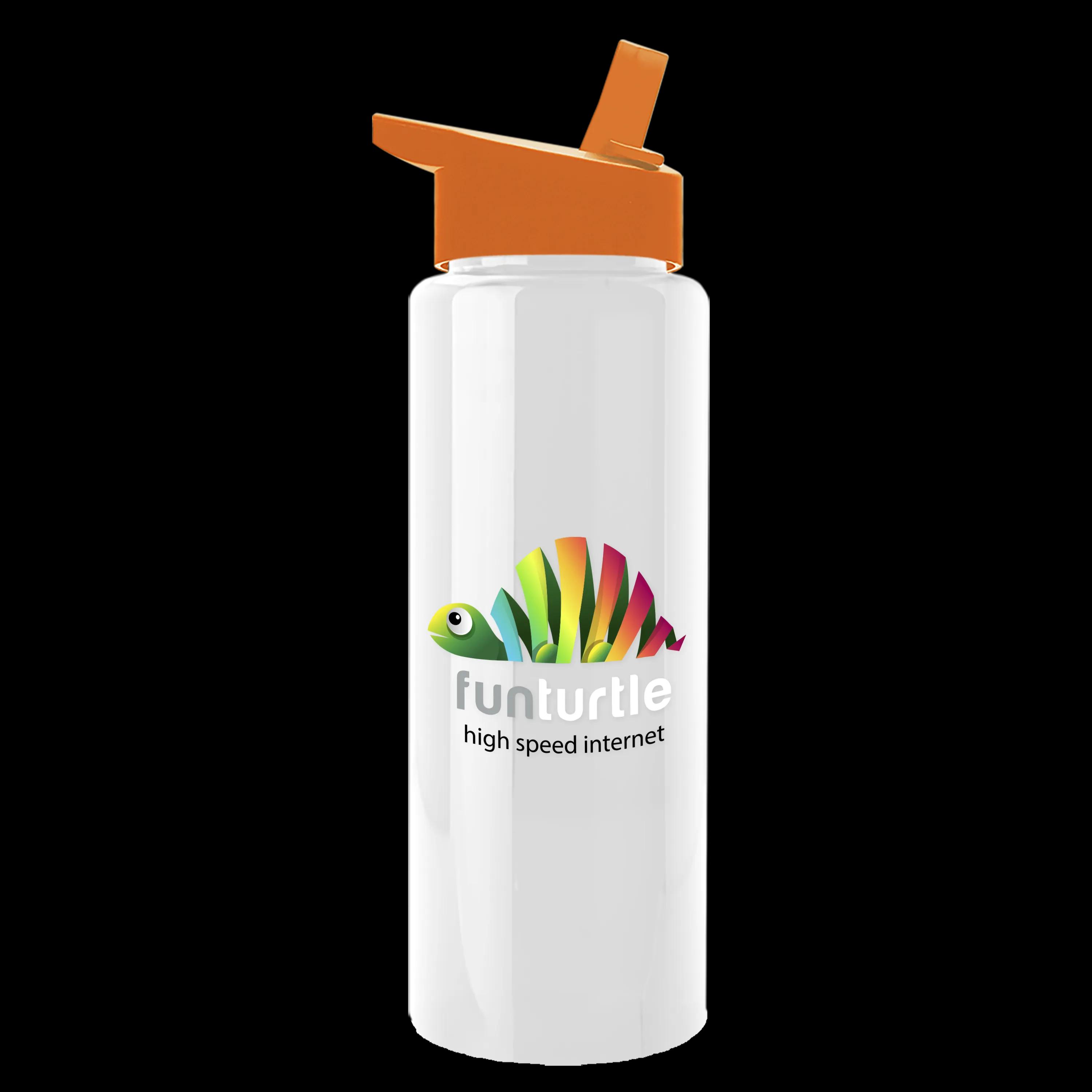 Garyline® Slim Fit RPET Bottle with Flip-Straw Lid - 32 oz. 2 of 207