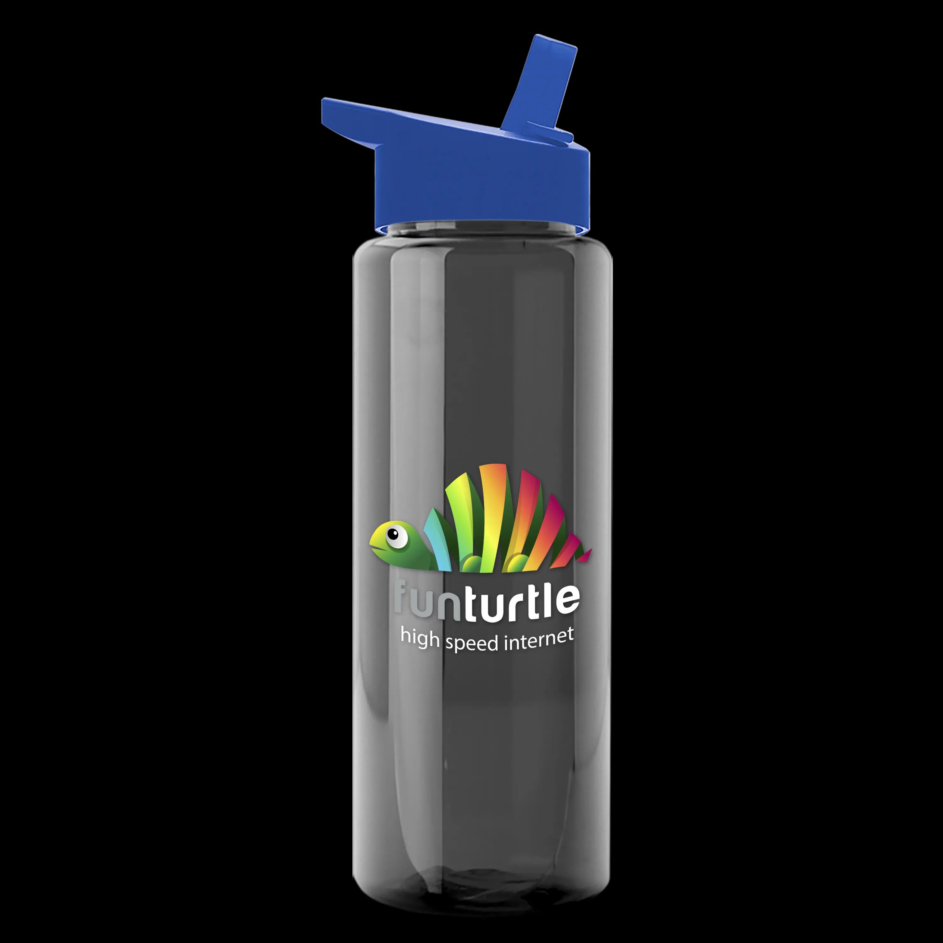 Garyline® Slim Fit RPET Bottle with Flip-Straw Lid - 32 oz. 137 of 207