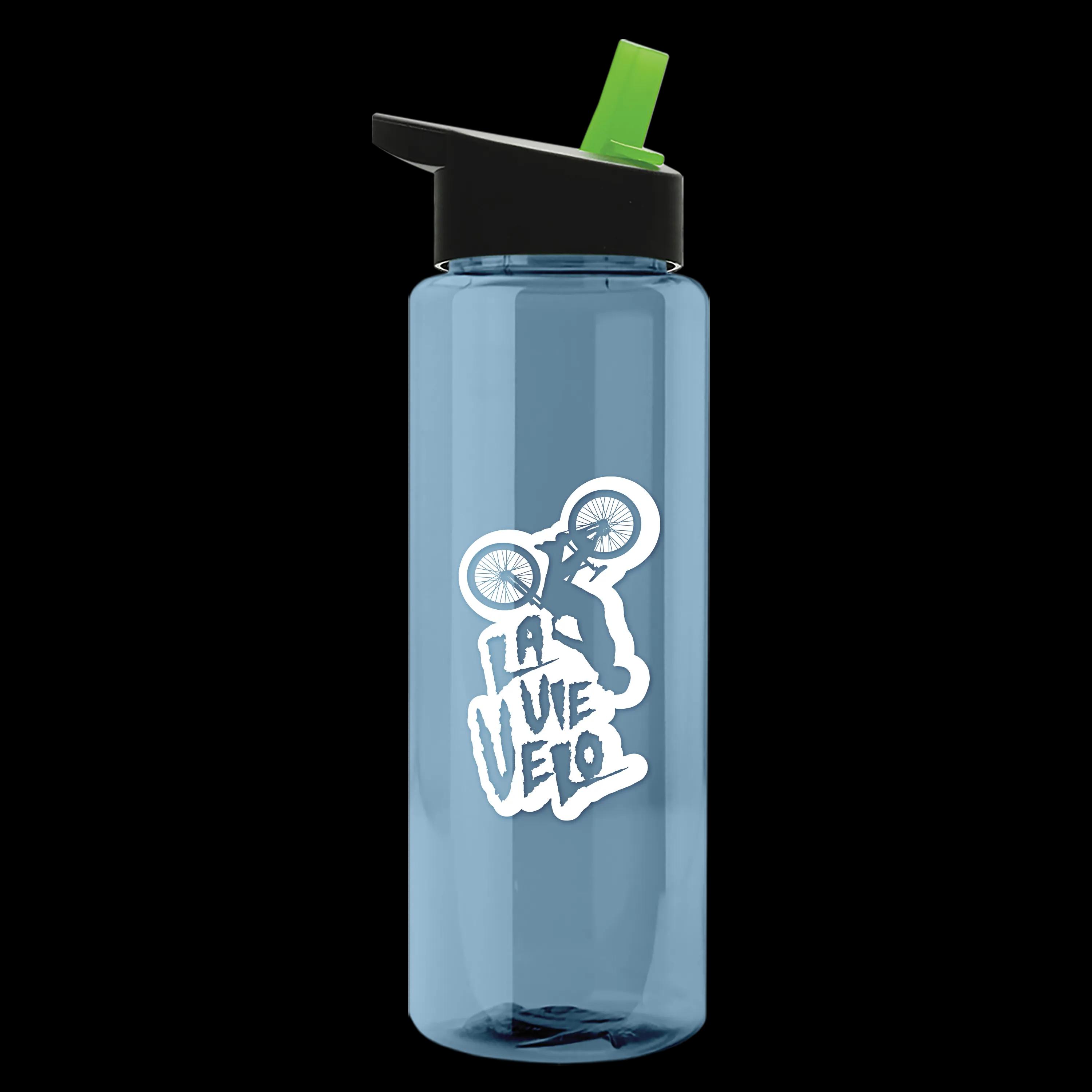 Garyline® Slim Fit RPET Bottle with Flip-Straw Lid - 32 oz. 54 of 207