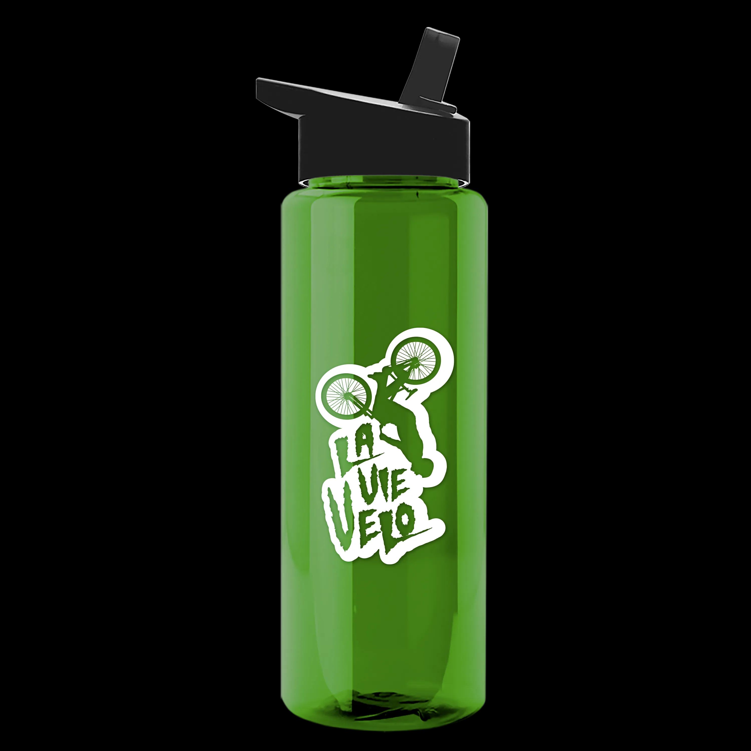 Garyline® Slim Fit RPET Bottle with Flip-Straw Lid - 32 oz. 69 of 207