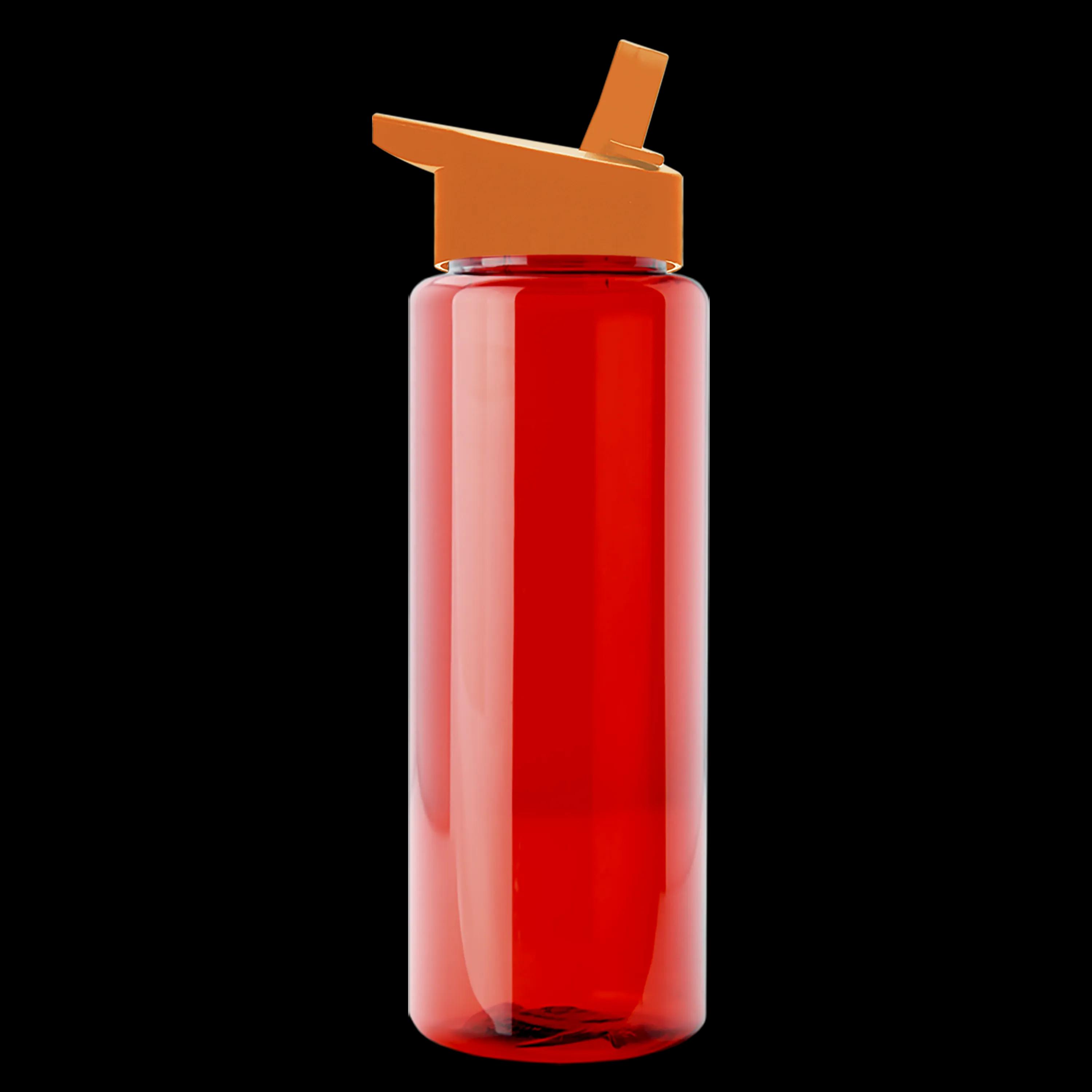 Garyline® Slim Fit RPET Bottle with Flip-Straw Lid - 32 oz. 21 of 207