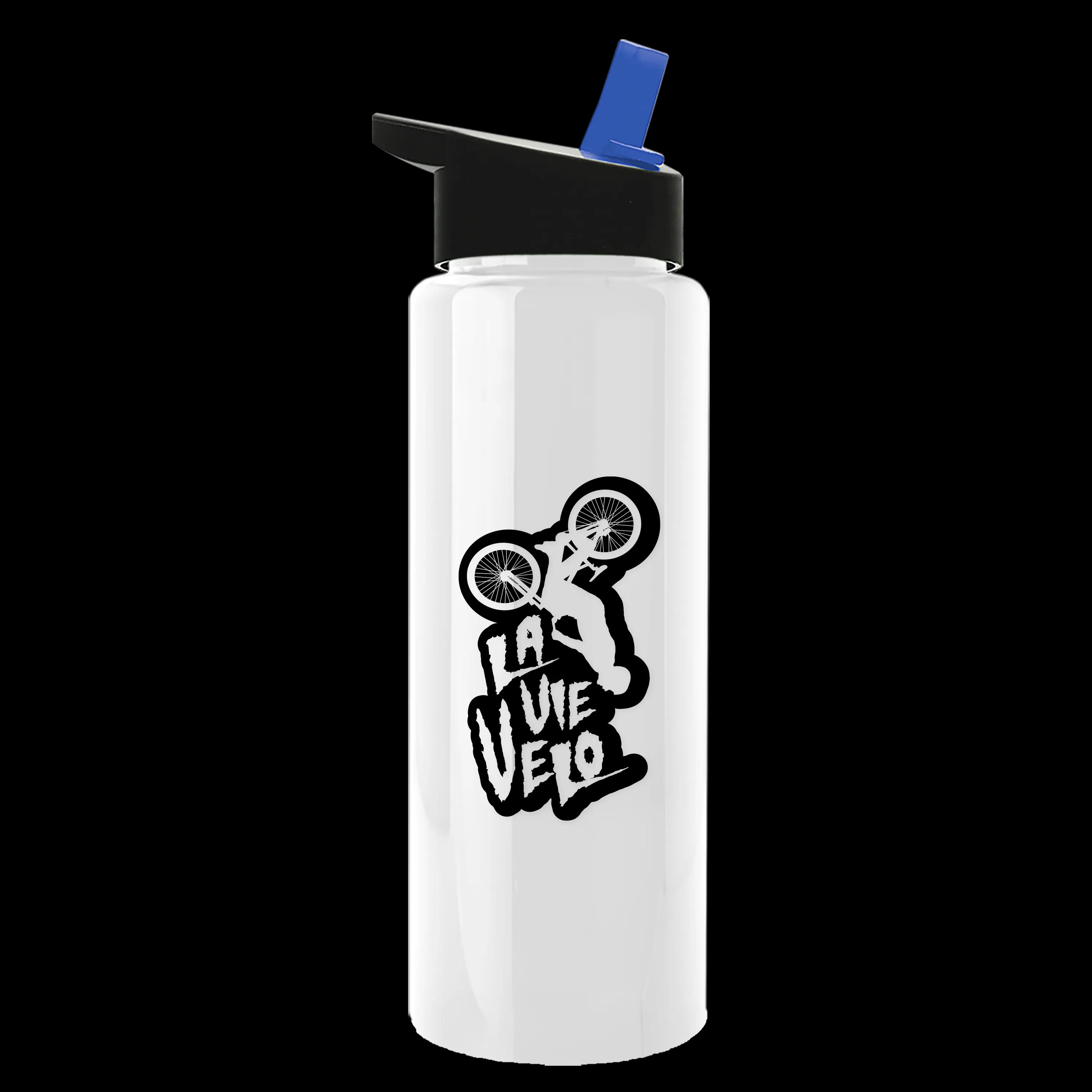 Garyline® Slim Fit RPET Bottle with Flip-Straw Lid - 32 oz. 144 of 207