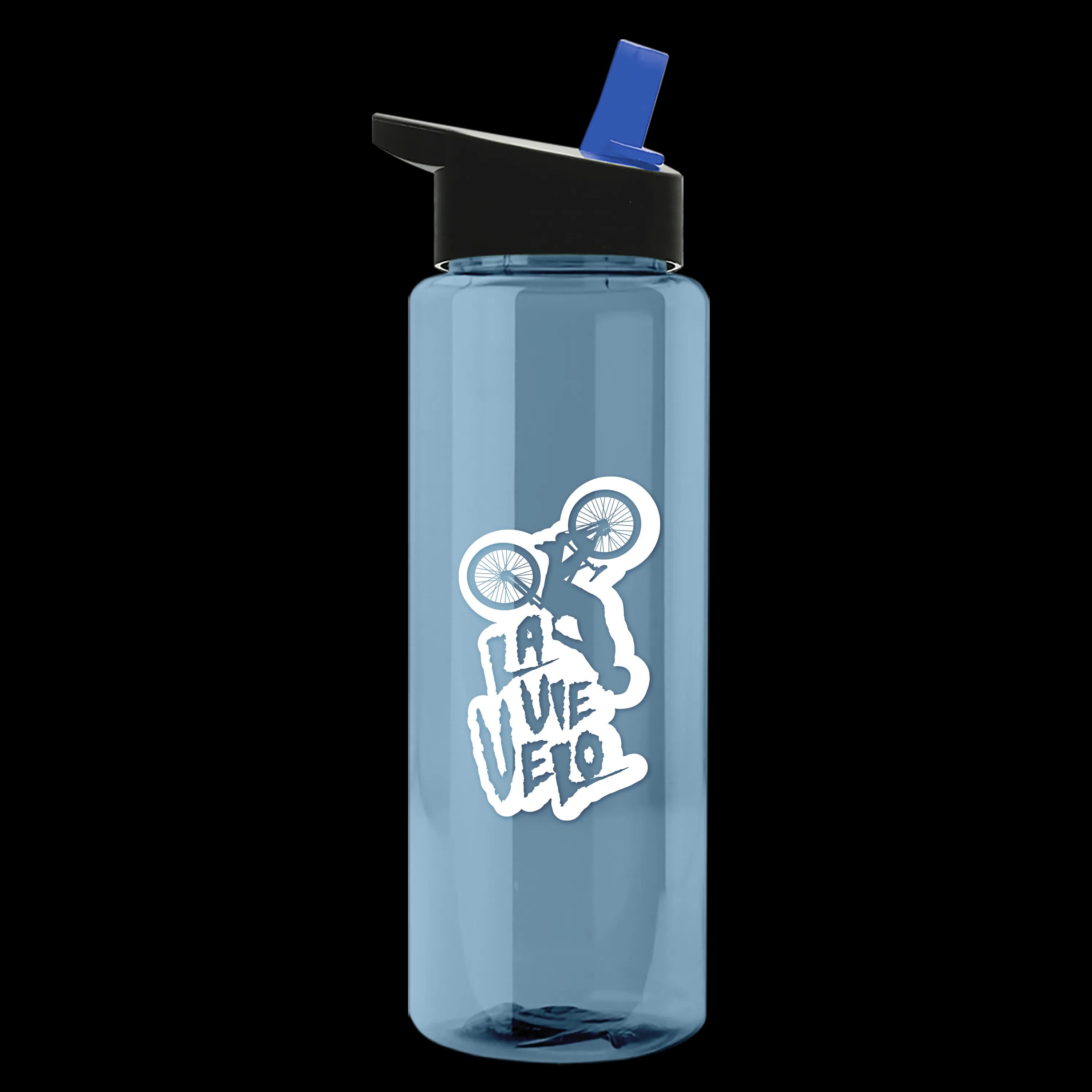 Garyline® Slim Fit RPET Bottle with Flip-Straw Lid - 32 oz. 52 of 207