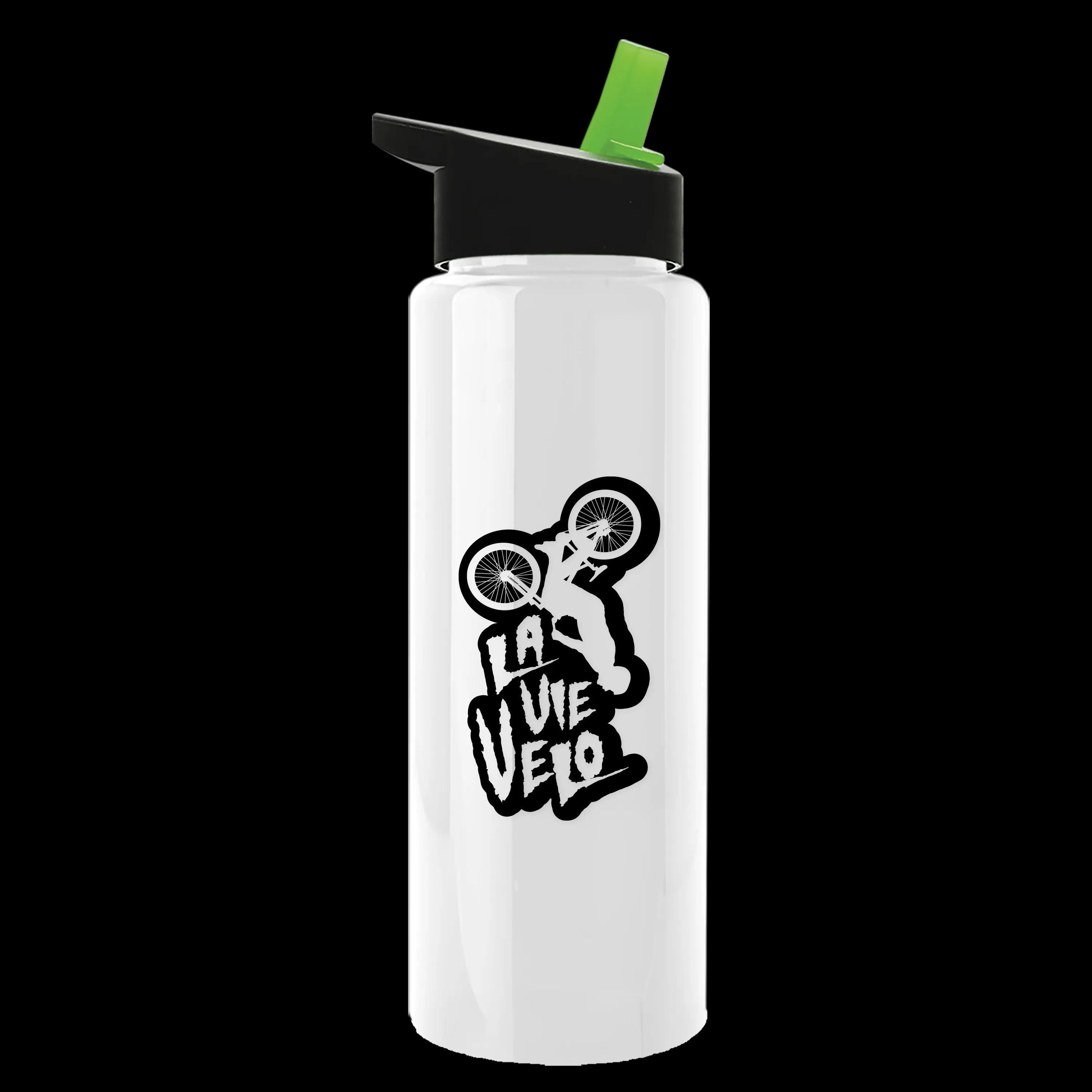 Garyline® Slim Fit RPET Bottle with Flip-Straw Lid - 32 oz. 146 of 207