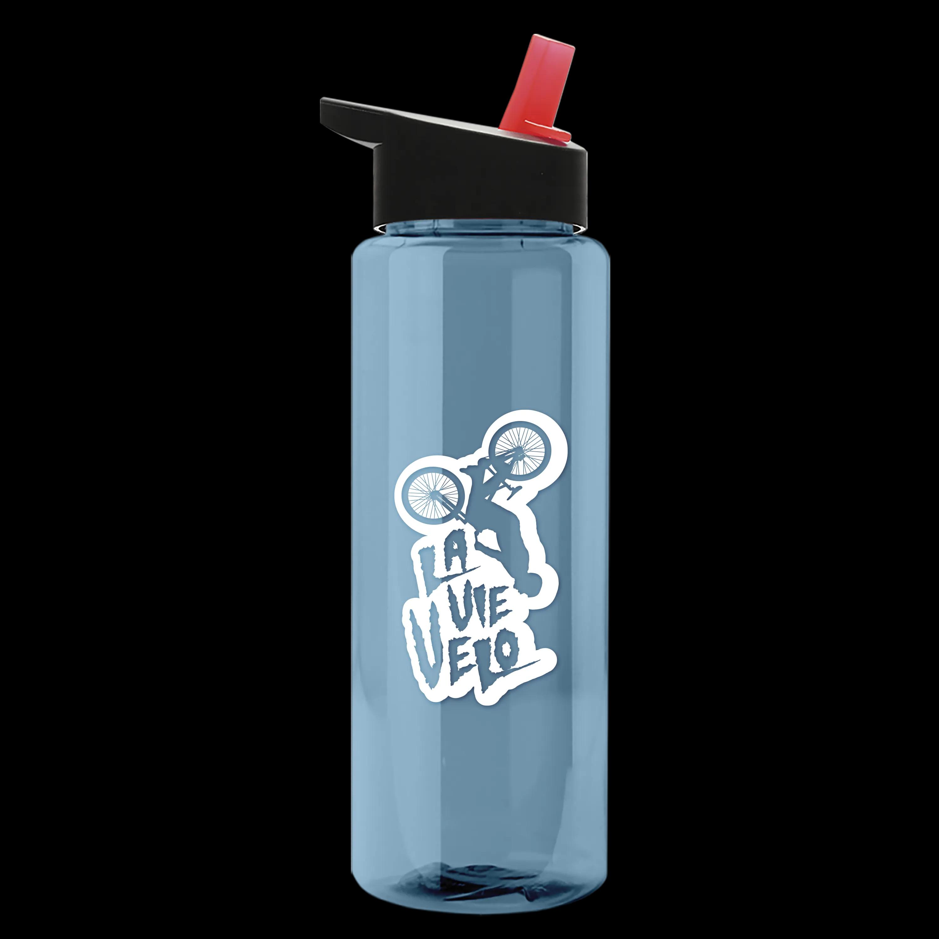Garyline® Slim Fit RPET Bottle with Flip-Straw Lid - 32 oz. 56 of 207