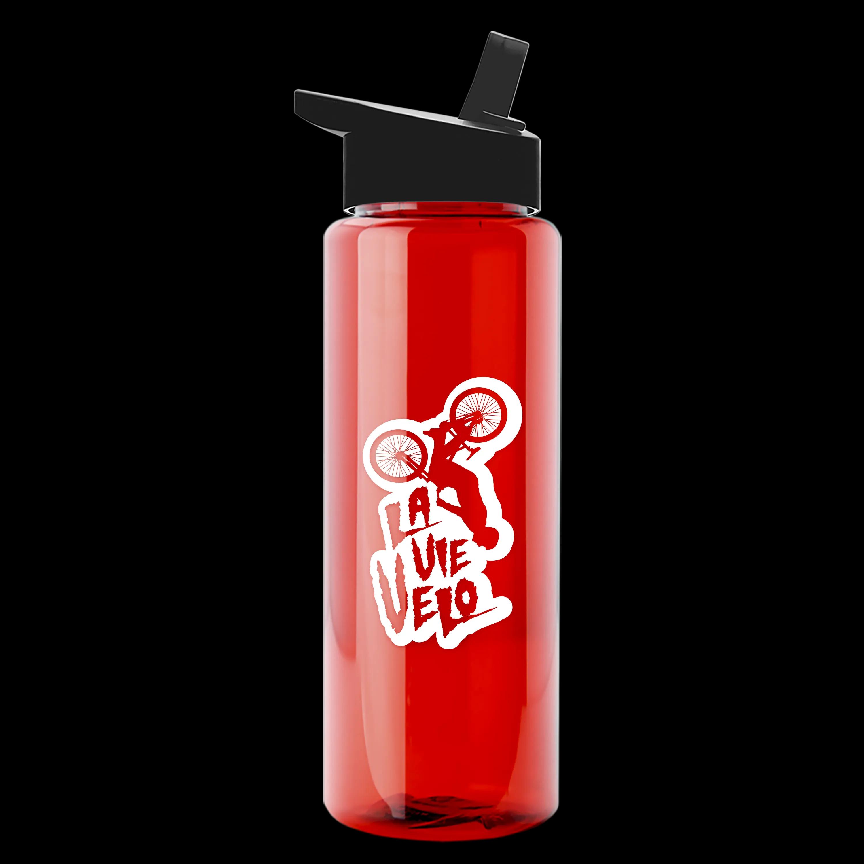 Garyline® Slim Fit RPET Bottle with Flip-Straw Lid - 32 oz. 87 of 207