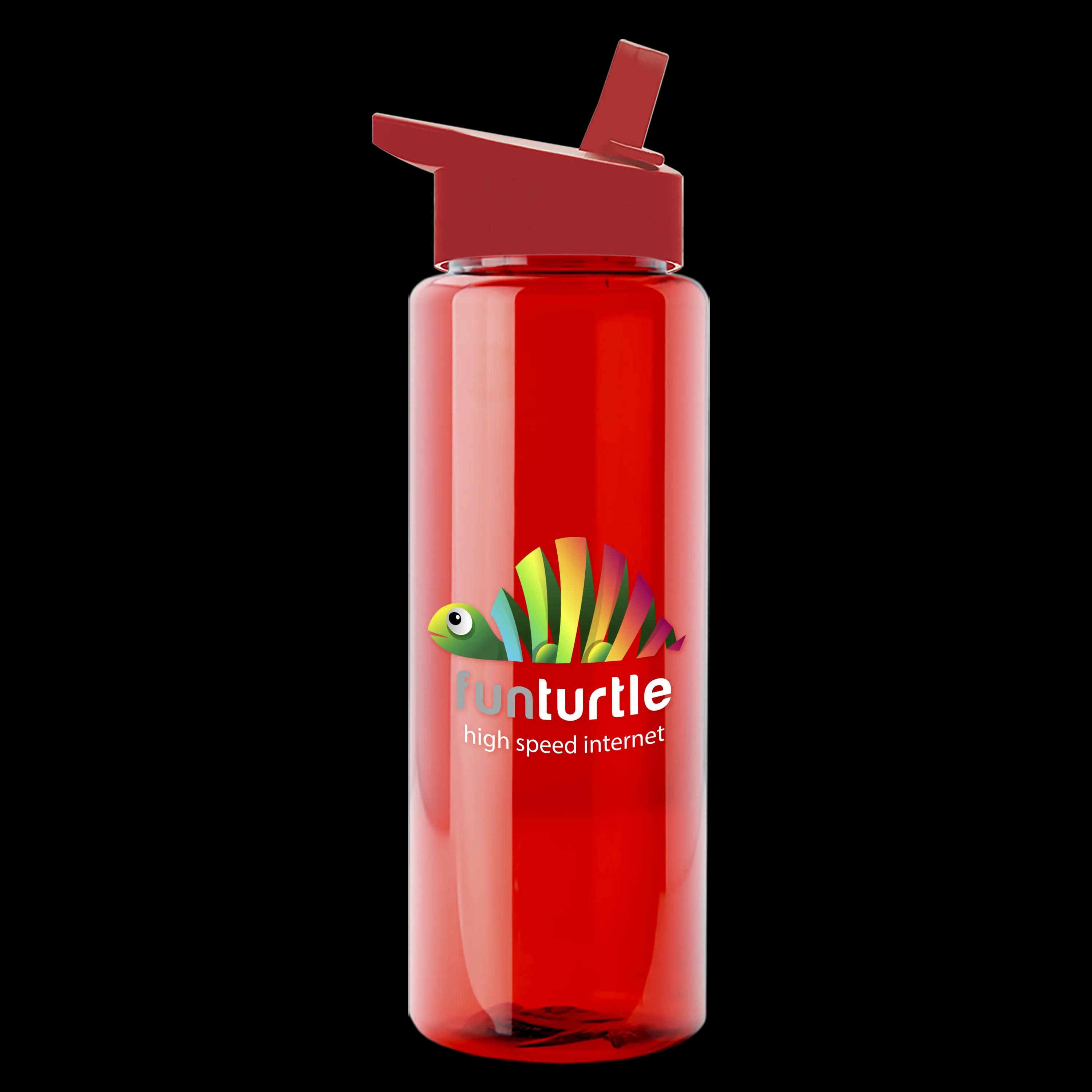Garyline® Slim Fit RPET Bottle with Flip-Straw Lid - 32 oz. 99 of 207