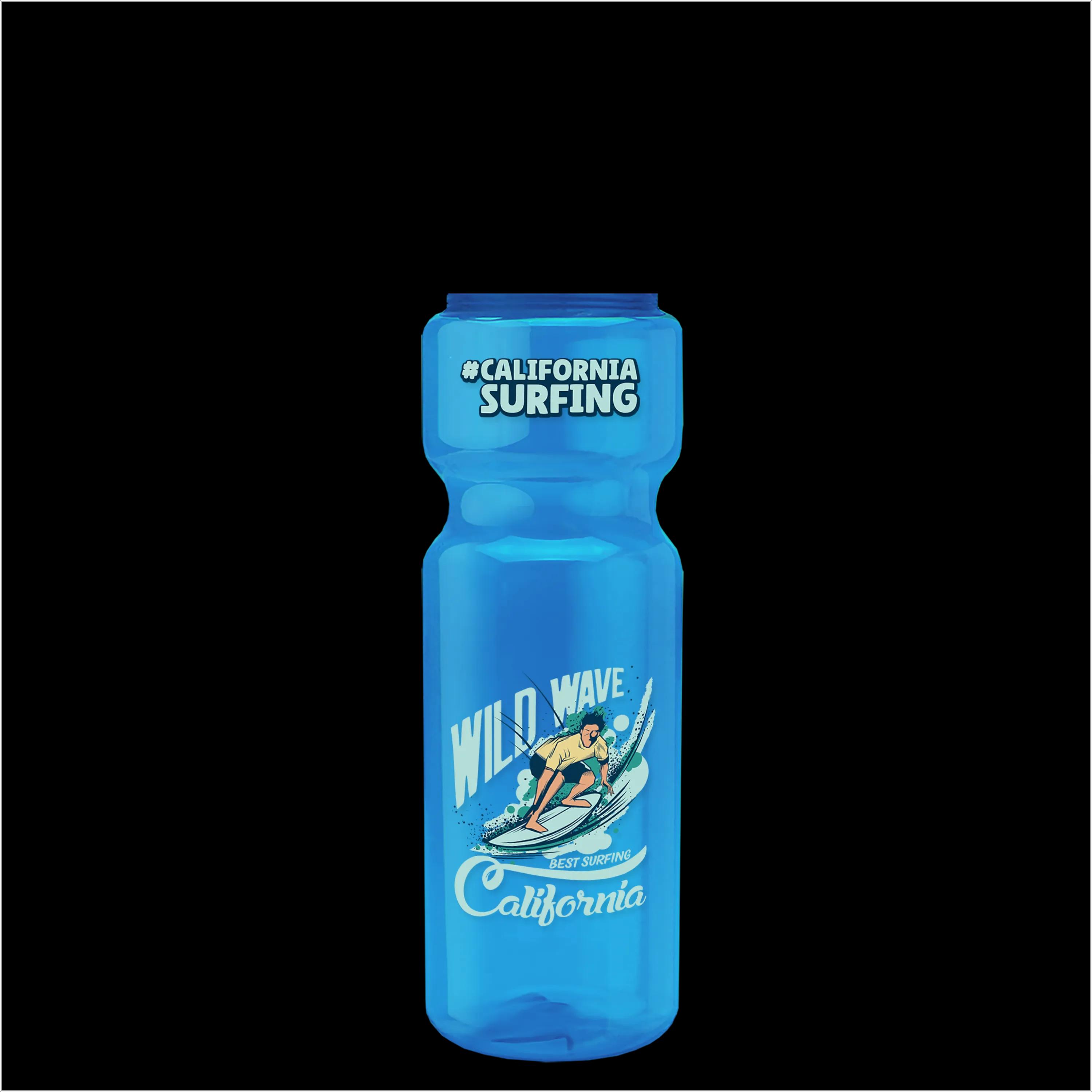 Garyline® Champ Recycled Bottle with Ring-Straw Lid - 28 oz. 32 of 65