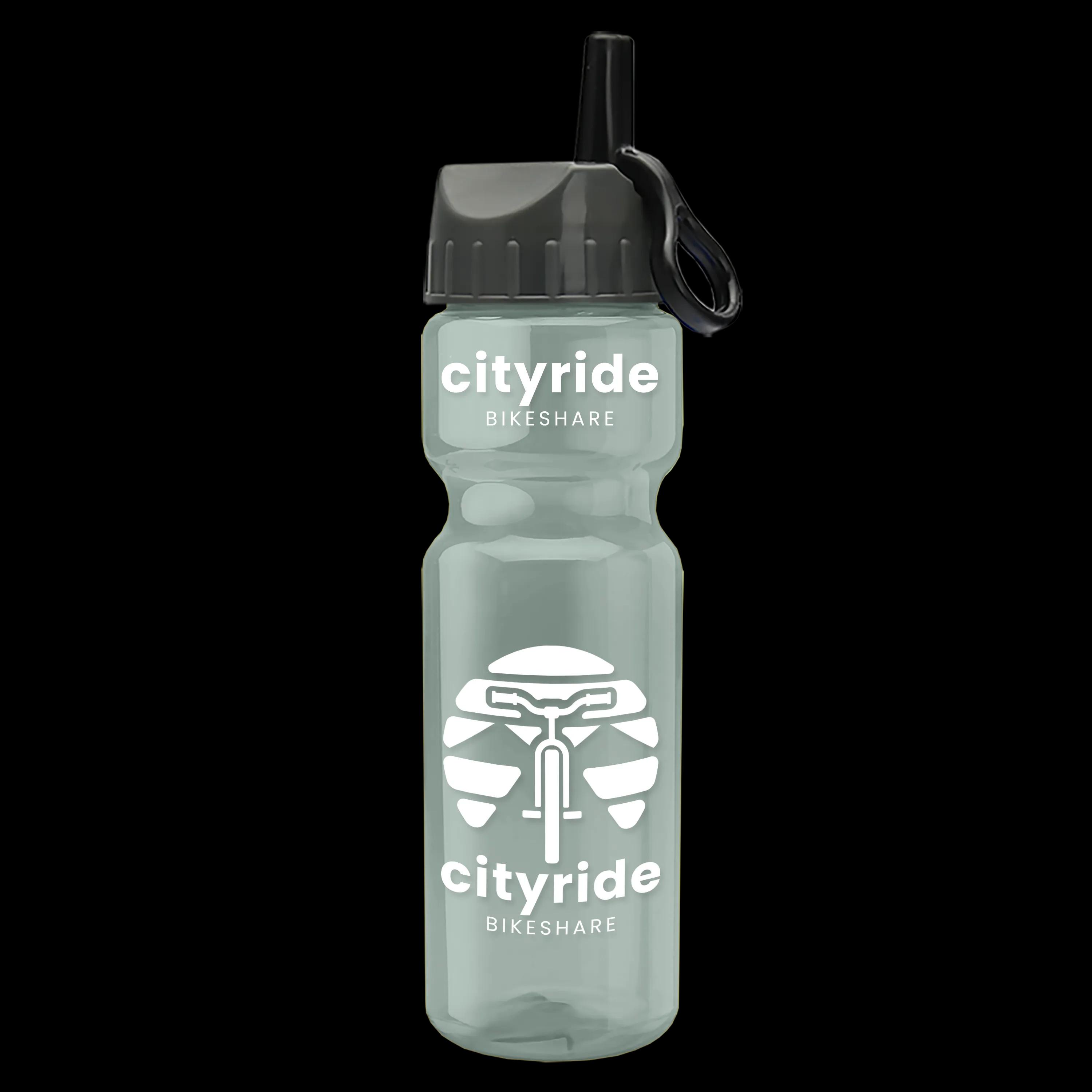 Garyline® Champ Recycled Bottle with Ring-Straw Lid - 28 oz. 11 of 65