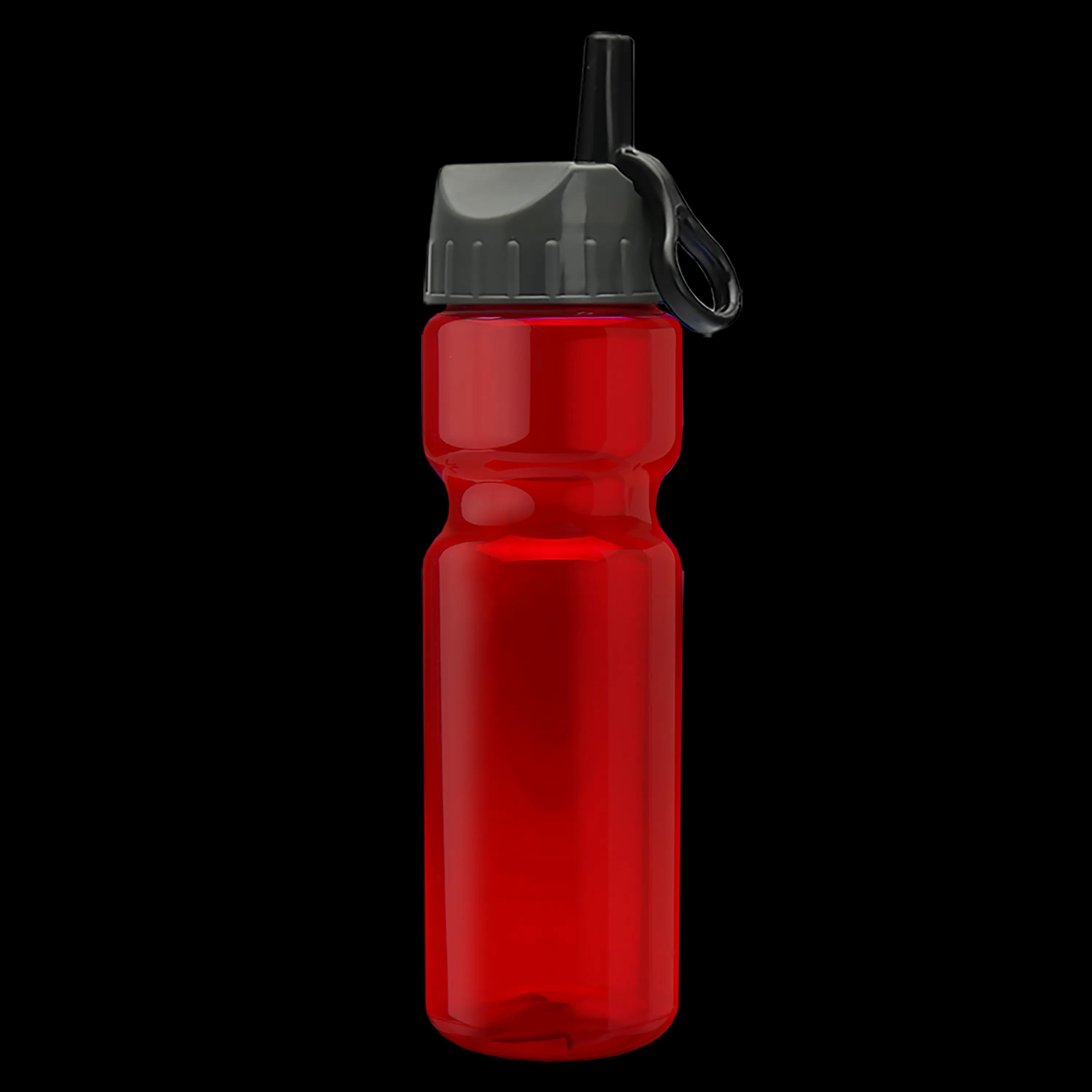 Garyline® Champ Recycled Bottle with Ring-Straw Lid - 28 oz. 1 of 65