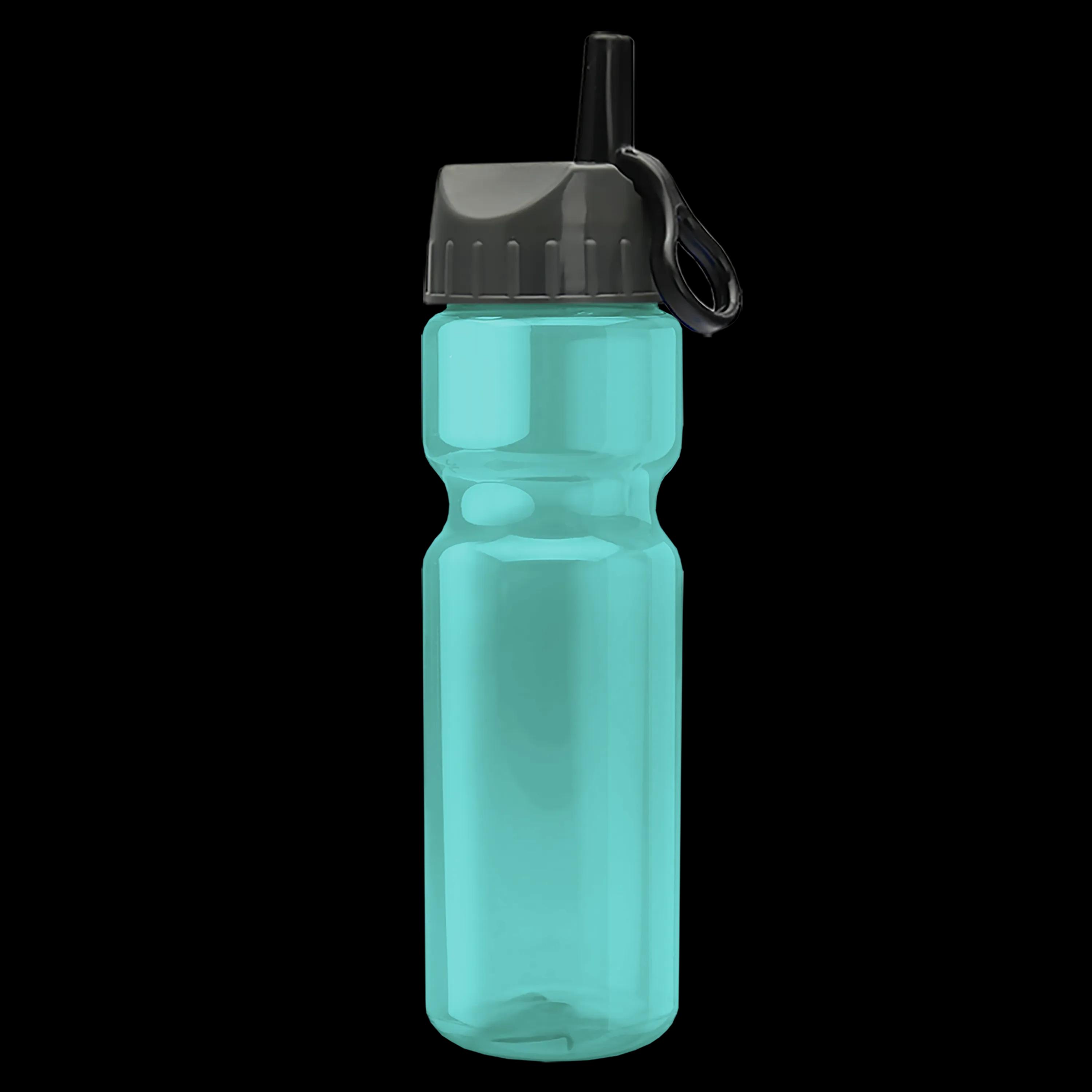 Garyline® Champ Recycled Bottle with Ring-Straw Lid - 28 oz. 3 of 65