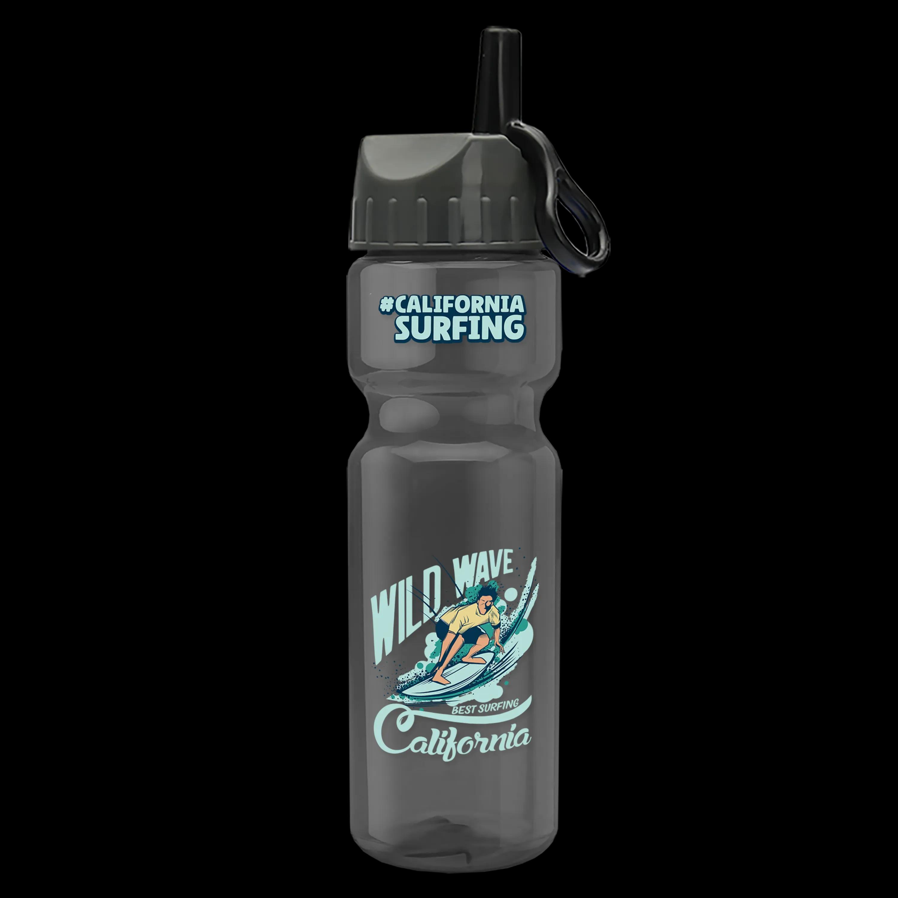 Garyline® Champ Recycled Bottle with Ring-Straw Lid - 28 oz. 16 of 65