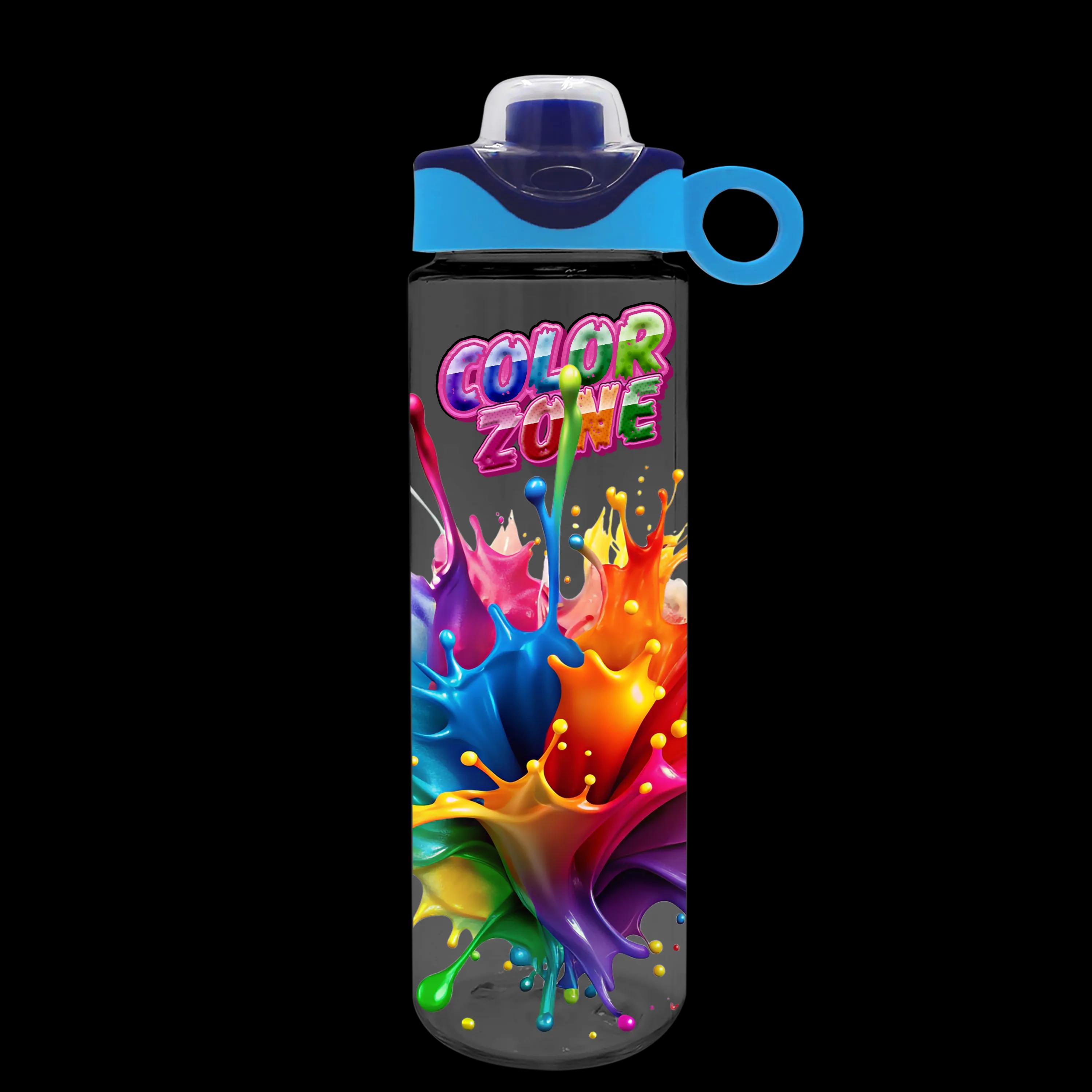 Garyline® Freedom Tritan® Bottle with Two-Tone Drink-Thru Lid with Silicone Loop - 28 oz. 63 of 64