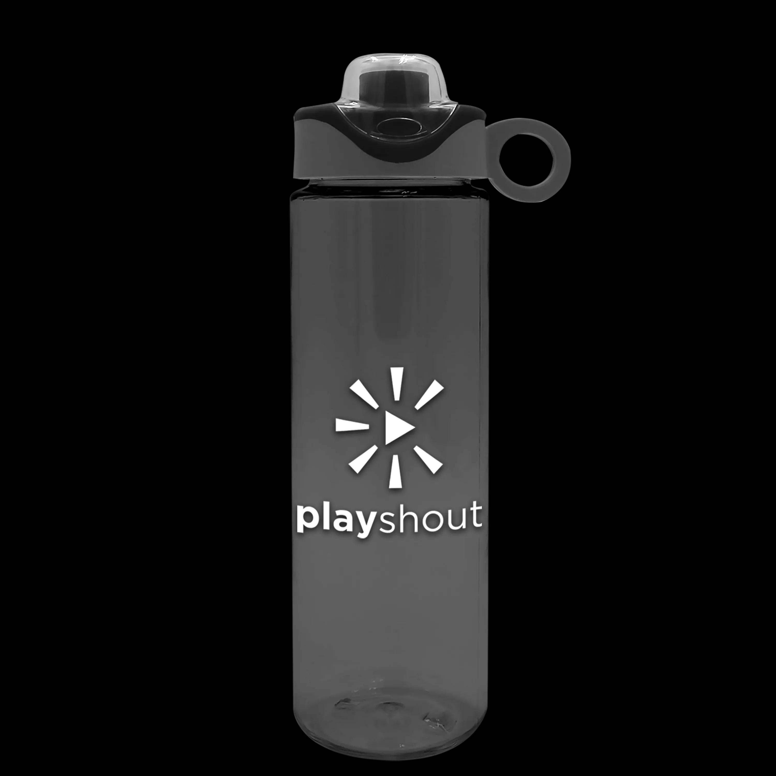 Garyline® Freedom Tritan® Bottle with Two-Tone Drink-Thru Lid with Silicone Loop - 28 oz. 64 of 64
