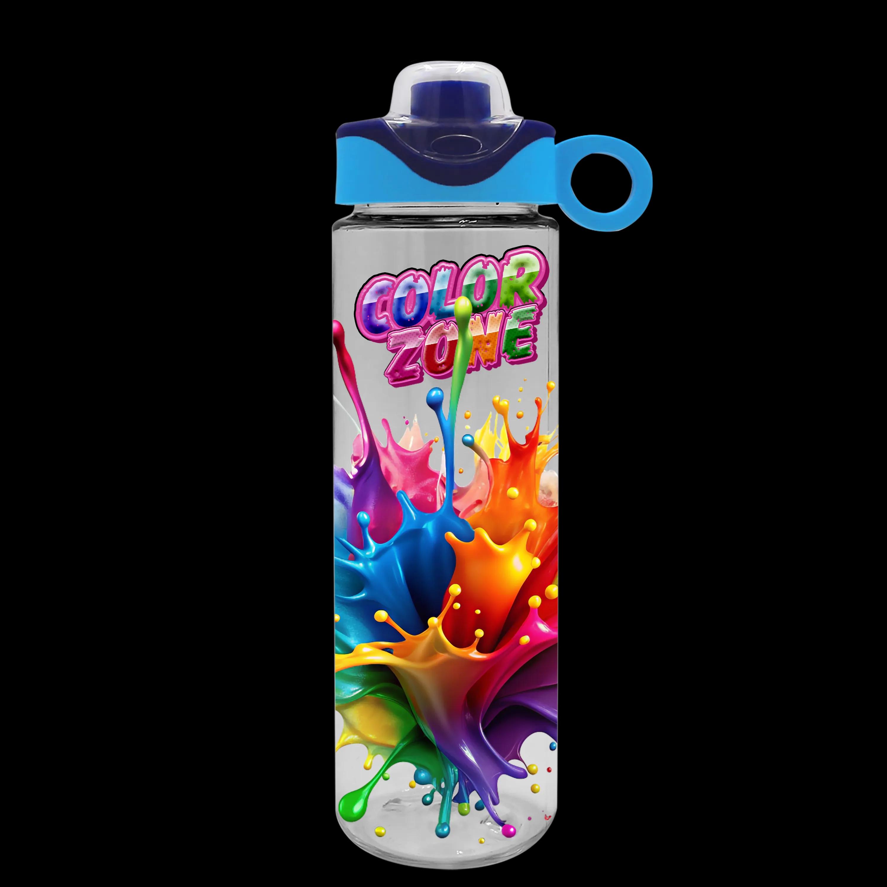 Garyline® Freedom Tritan® Bottle with Two-Tone Drink-Thru Lid with Silicone Loop - 28 oz. 59 of 64