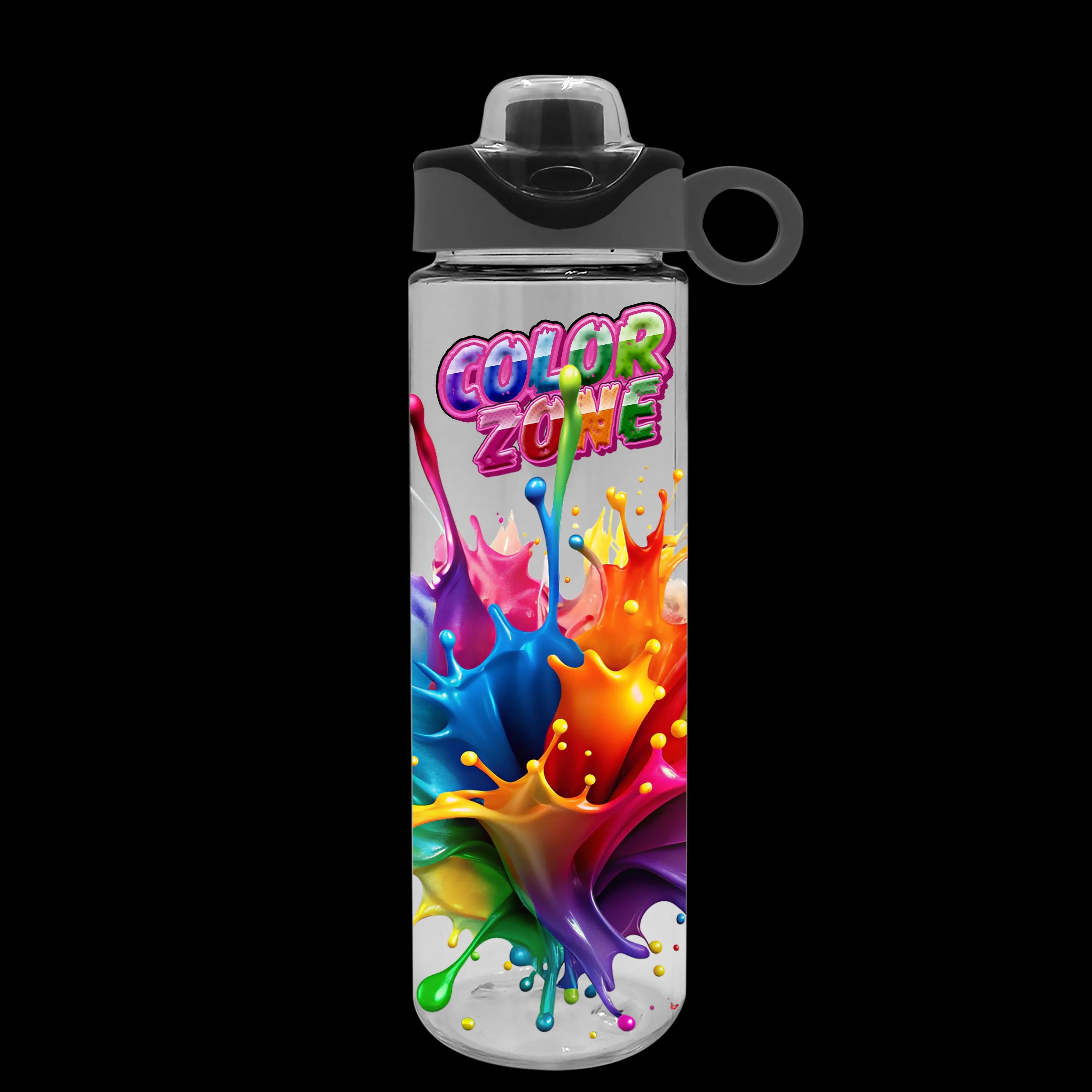 Garyline® Freedom Tritan® Bottle with Two-Tone Drink-Thru Lid with Silicone Loop - 28 oz. 61 of 64