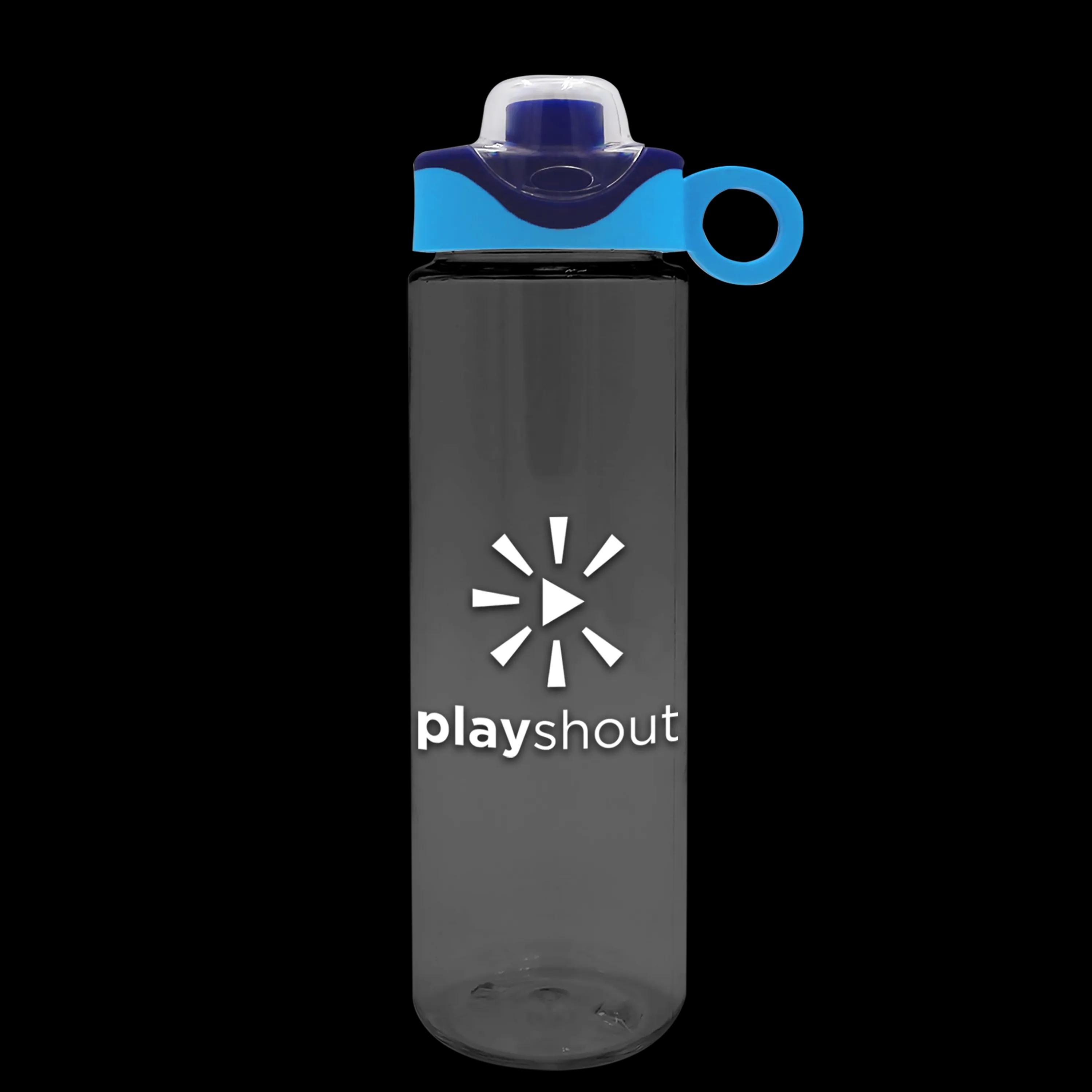 Garyline® Freedom Tritan® Bottle with Two-Tone Drink-Thru Lid with Silicone Loop - 28 oz. 62 of 64