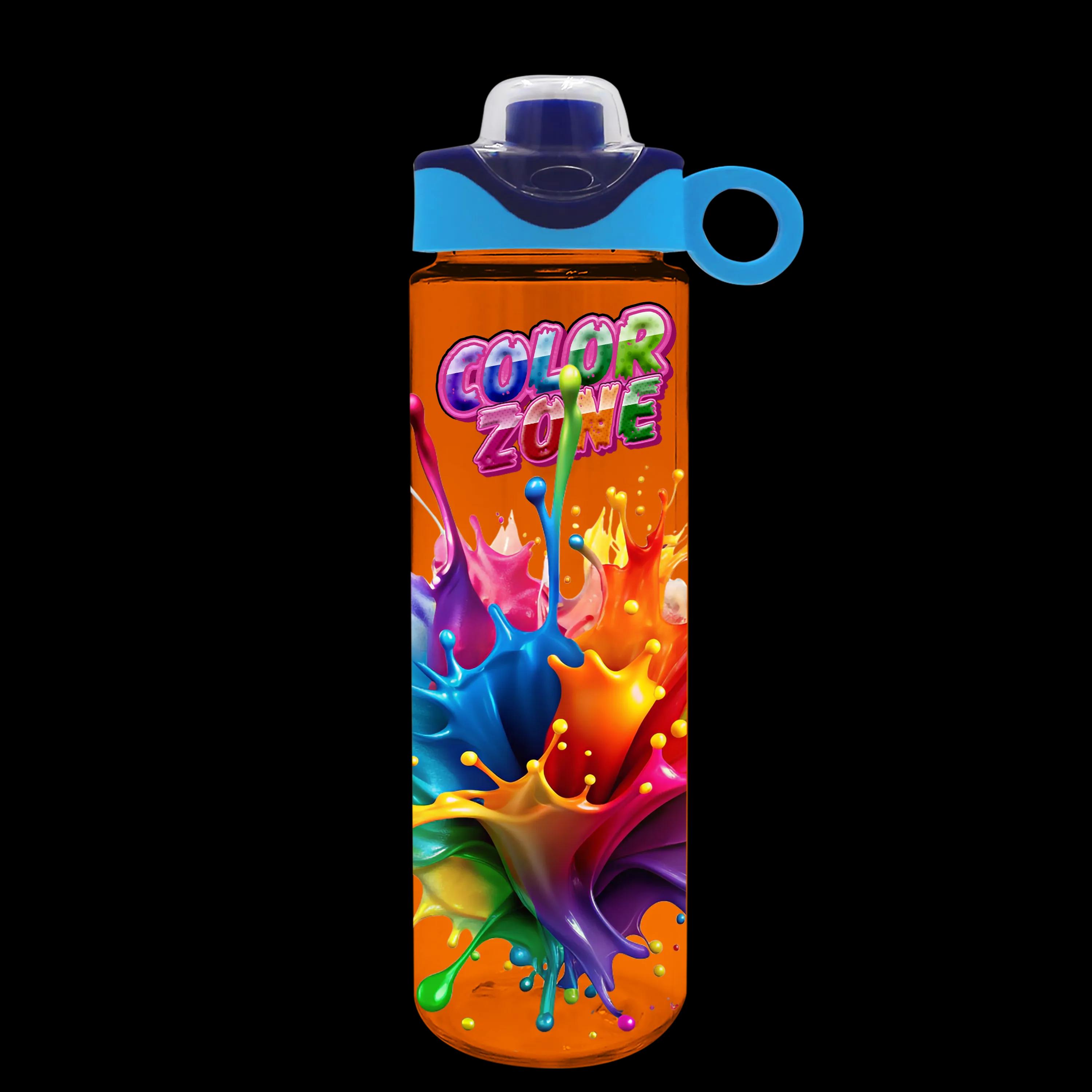 Garyline® Freedom Tritan® Bottle with Two-Tone Drink-Thru Lid with Silicone Loop - 28 oz. 20 of 64