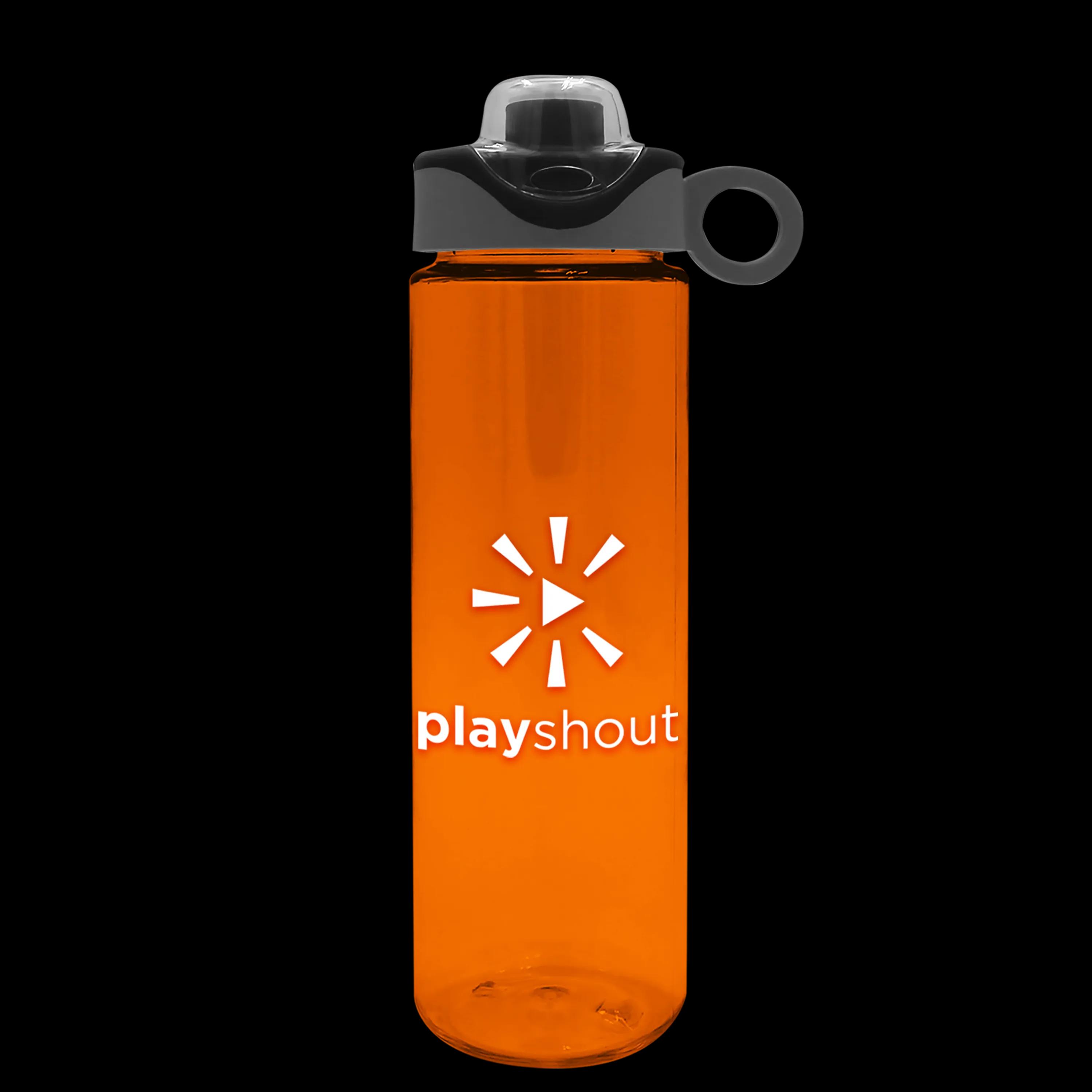 Garyline® Freedom Tritan® Bottle with Two-Tone Drink-Thru Lid with Silicone Loop - 28 oz. 21 of 64