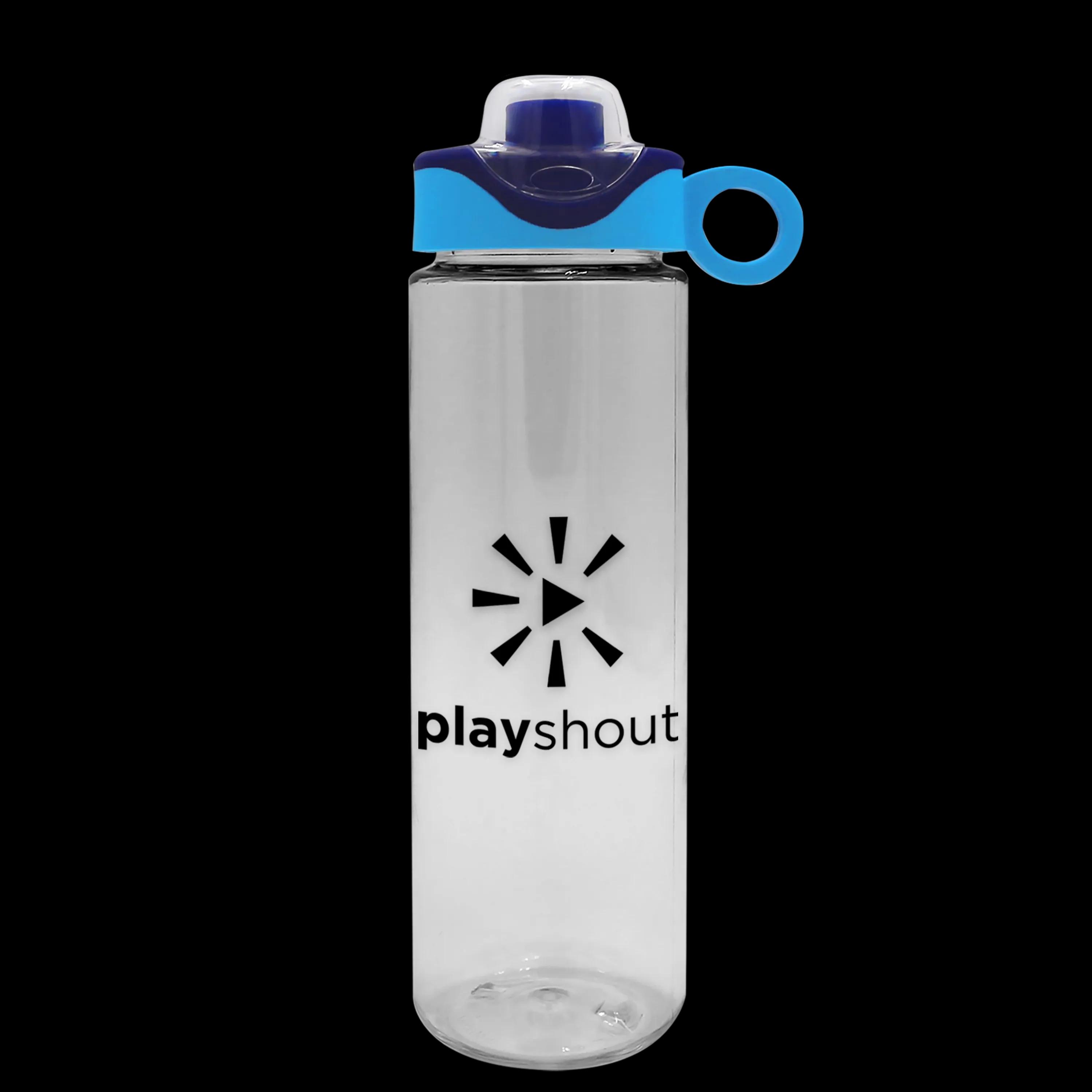 Garyline® Freedom Tritan® Bottle with Two-Tone Drink-Thru Lid with Silicone Loop - 28 oz. 9 of 64