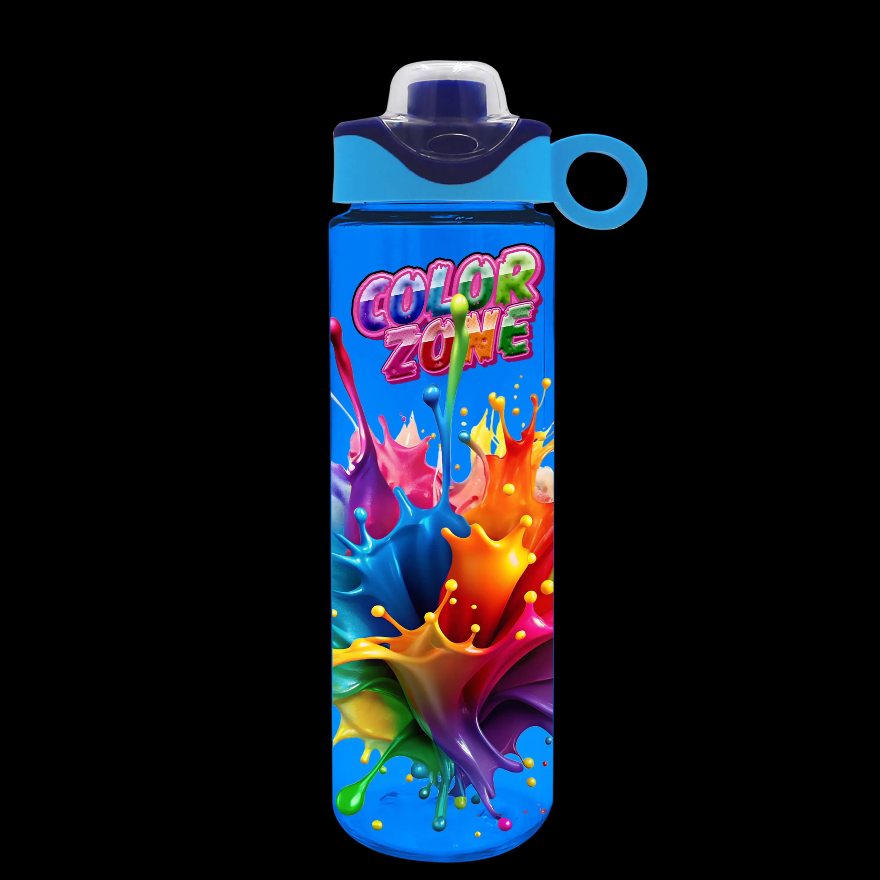 Garyline® Freedom Tritan® Bottle with Two-Tone Drink-Thru Lid with Silicone Loop - 28 oz. 14 of 64