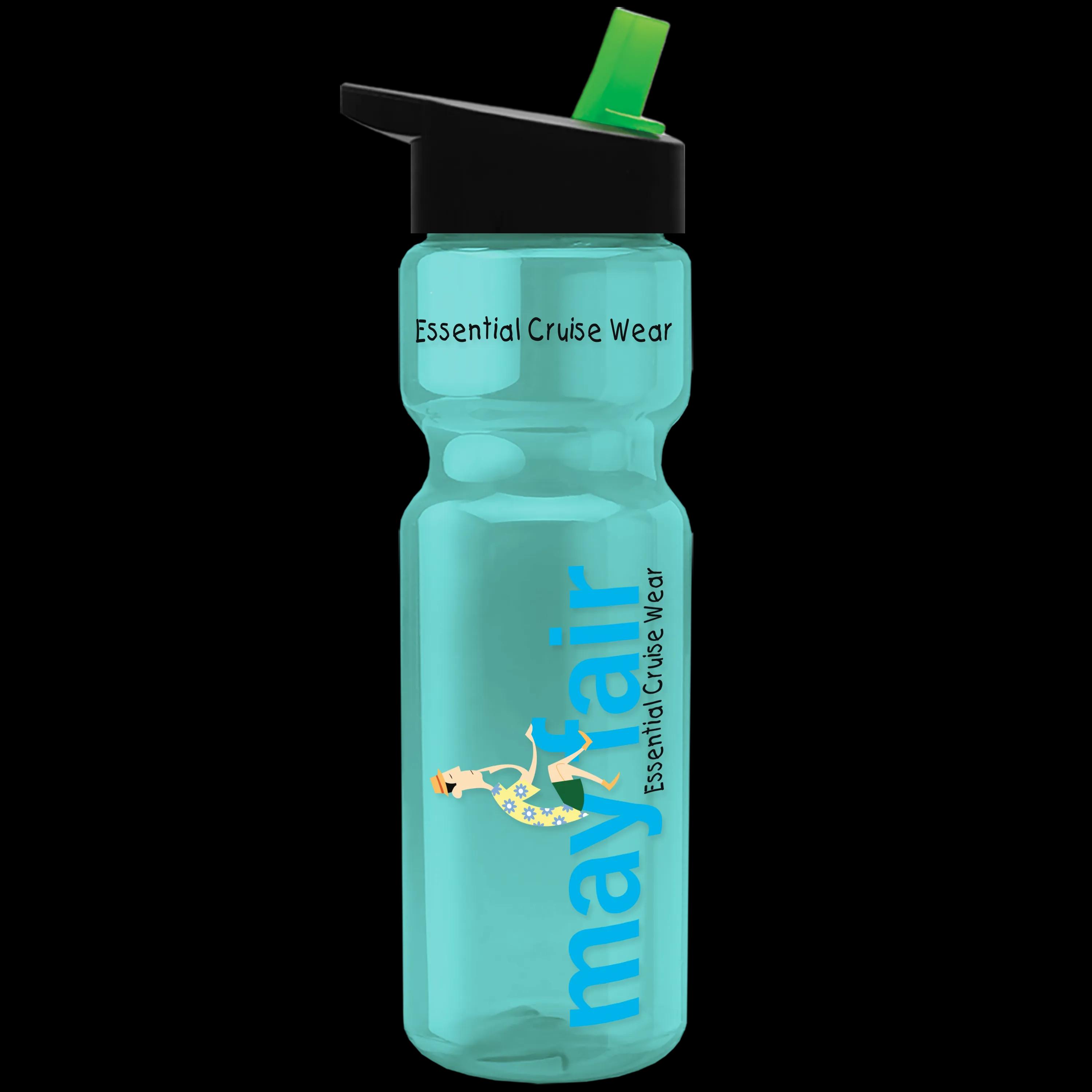 Garyline® Champ Recycled Bottle with Flip-Straw Lid - 28 oz. 240 of 371