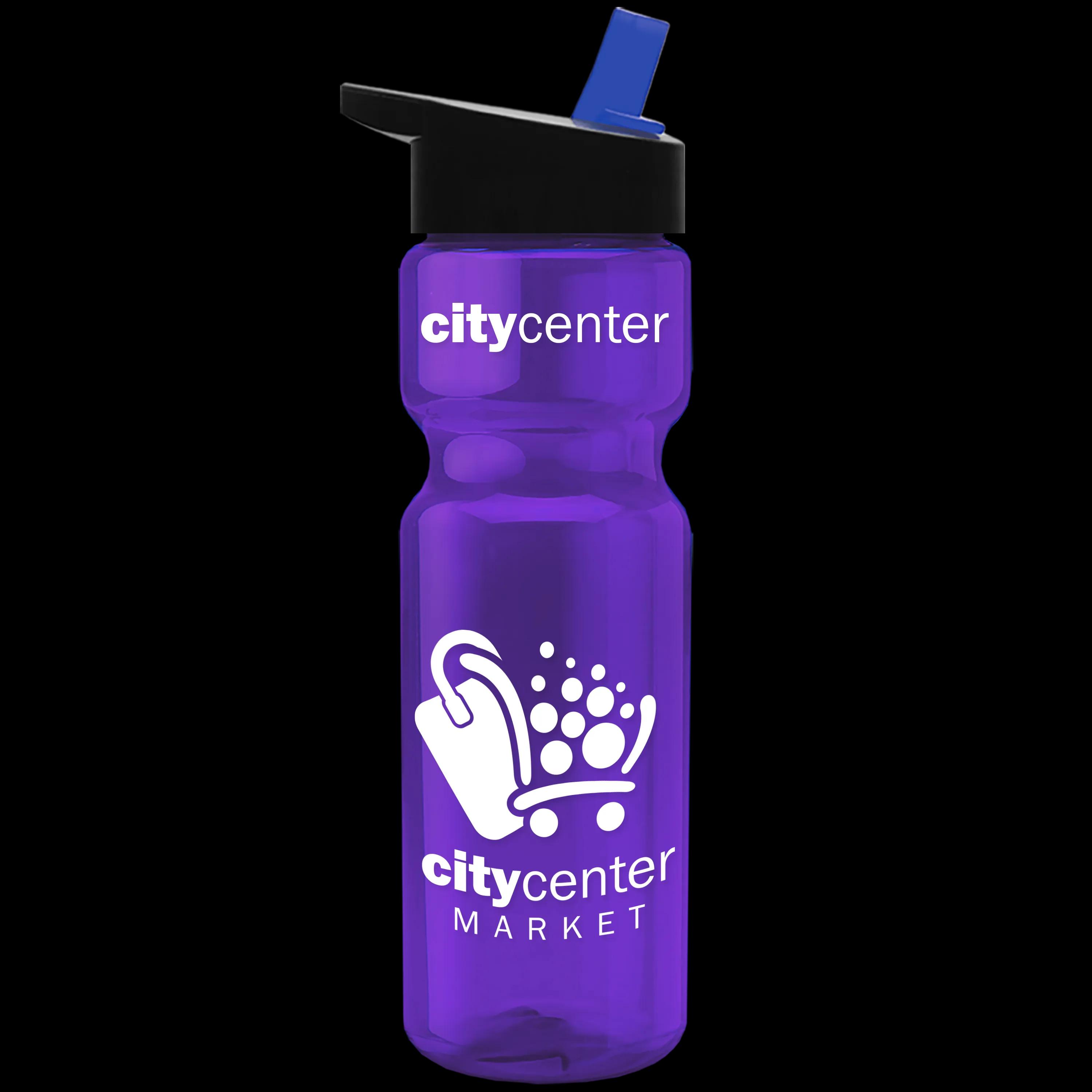 Garyline® Champ Recycled Bottle with Flip-Straw Lid - 28 oz. 256 of 371