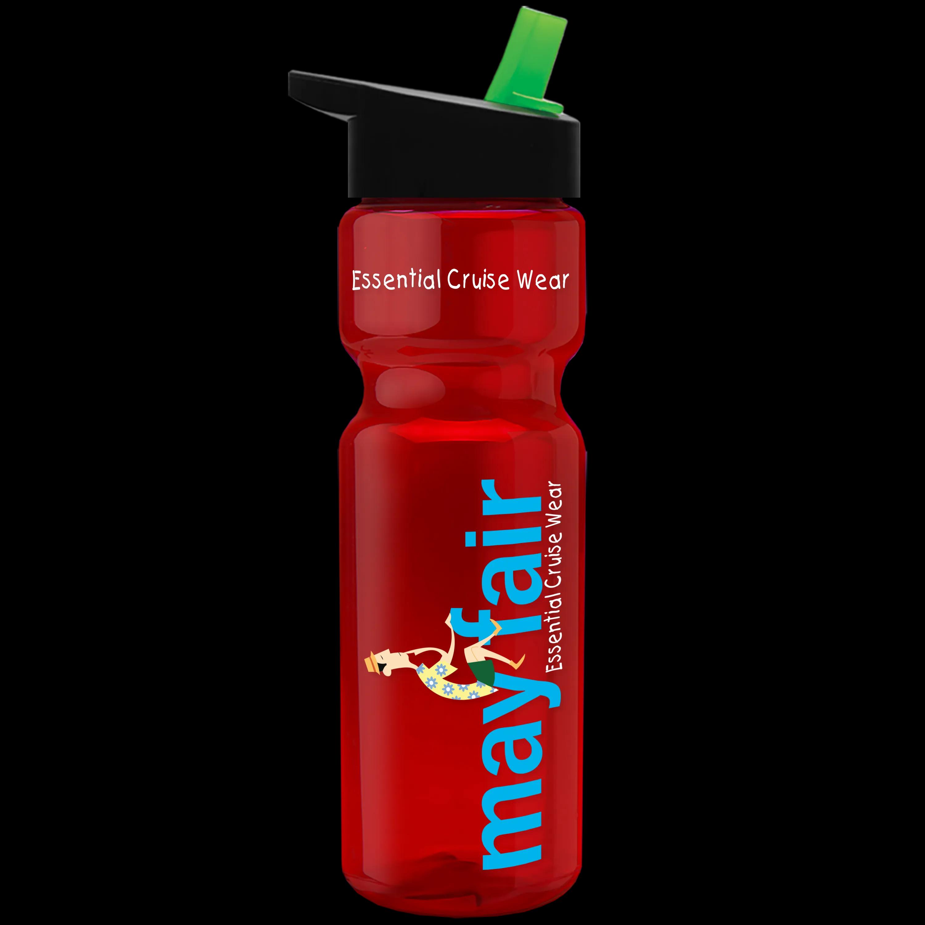 Garyline® Champ Recycled Bottle with Flip-Straw Lid - 28 oz. 221 of 371