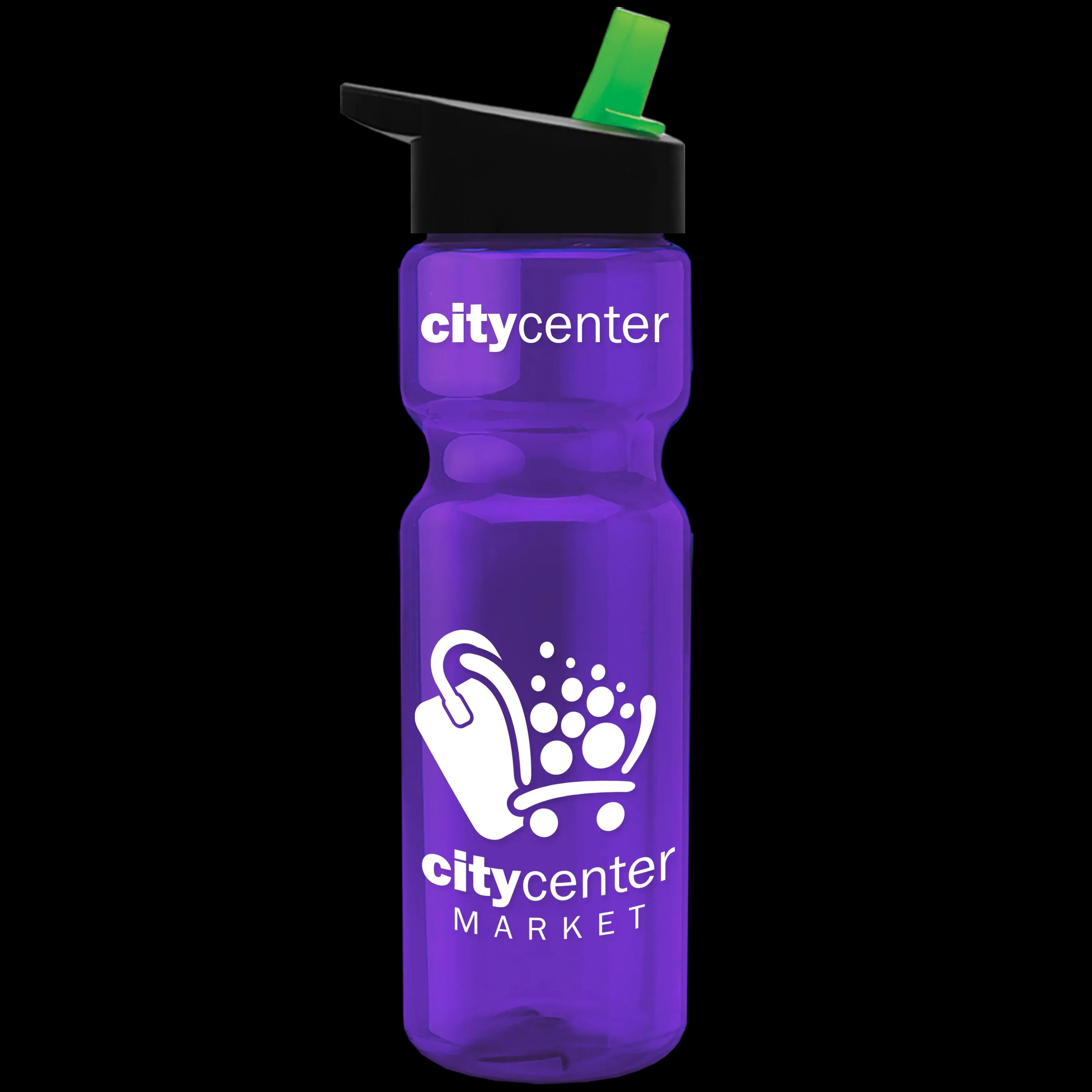 Garyline® Champ Recycled Bottle with Flip-Straw Lid - 28 oz. 258 of 371
