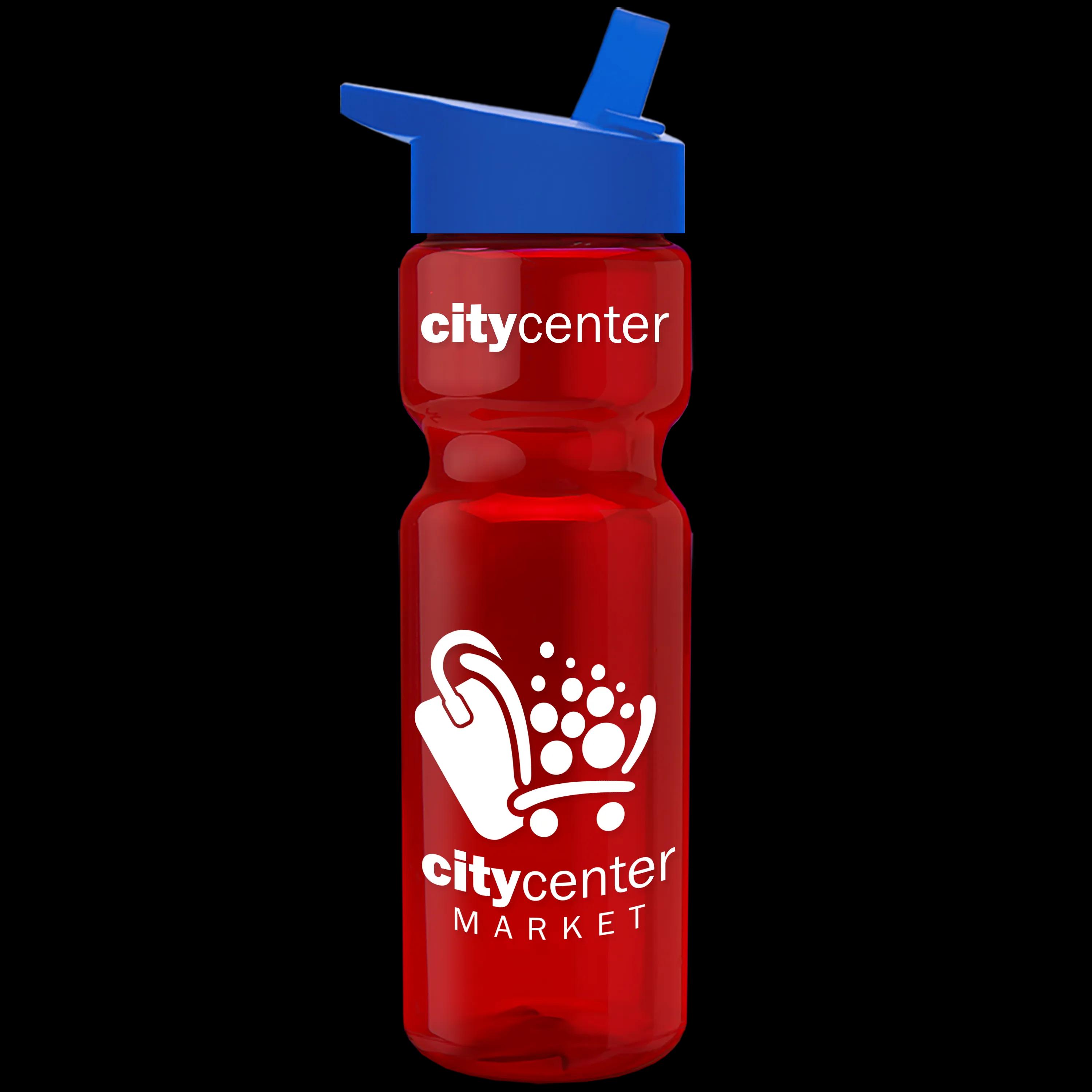 Garyline® Champ Recycled Bottle with Flip-Straw Lid - 28 oz. 229 of 371