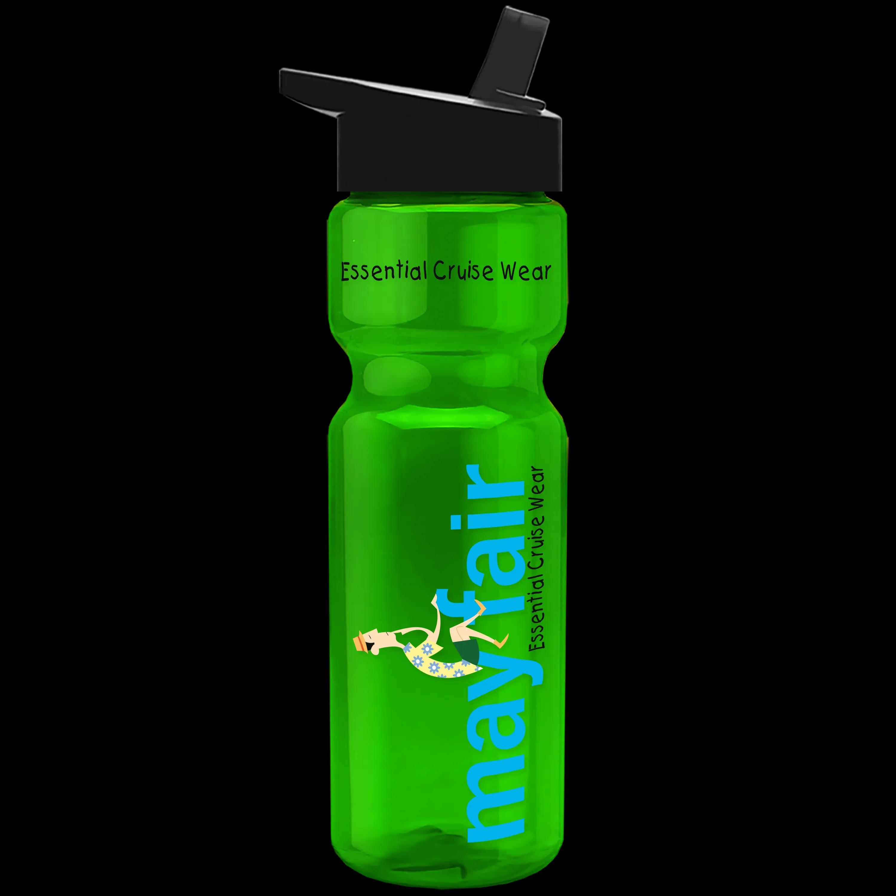 Garyline® Champ Recycled Bottle with Flip-Straw Lid - 28 oz. 160 of 371
