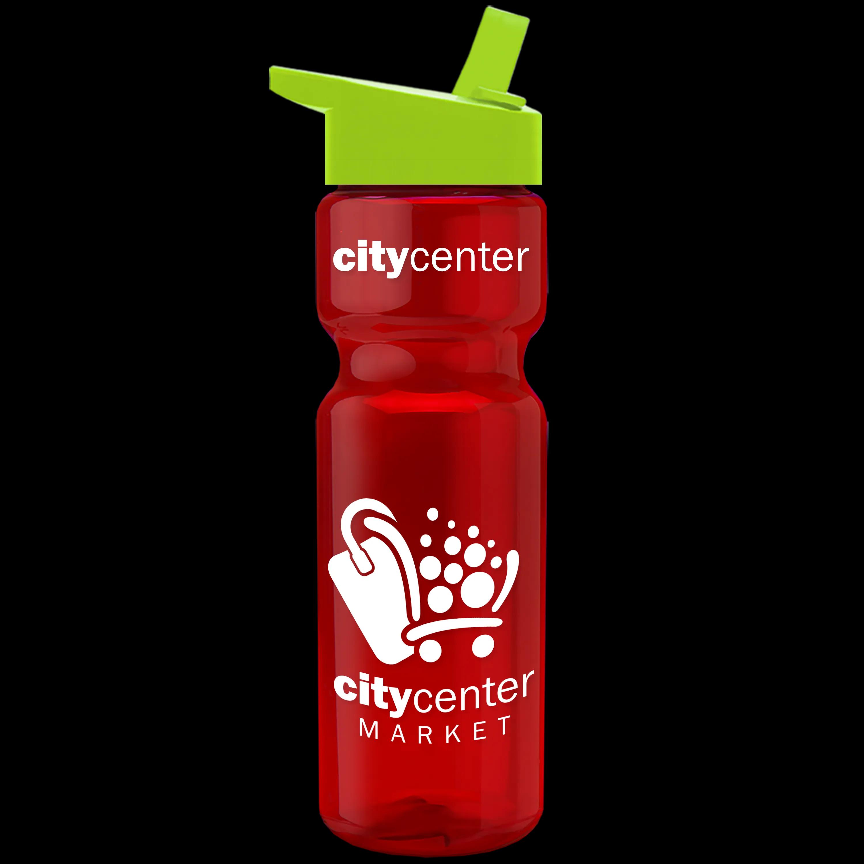 Garyline® Champ Recycled Bottle with Flip-Straw Lid - 28 oz. 224 of 371