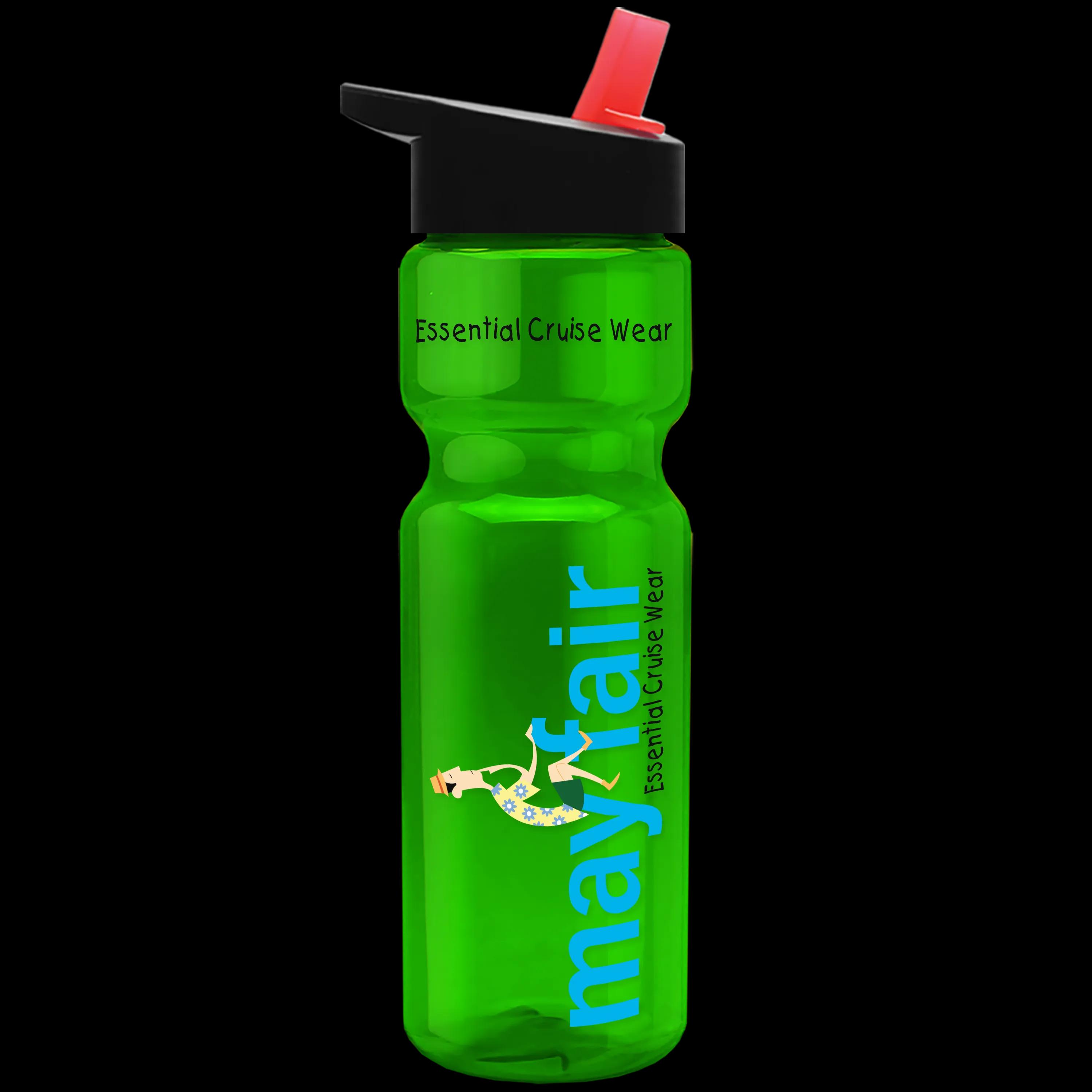 Garyline® Champ Recycled Bottle with Flip-Straw Lid - 28 oz. 165 of 371