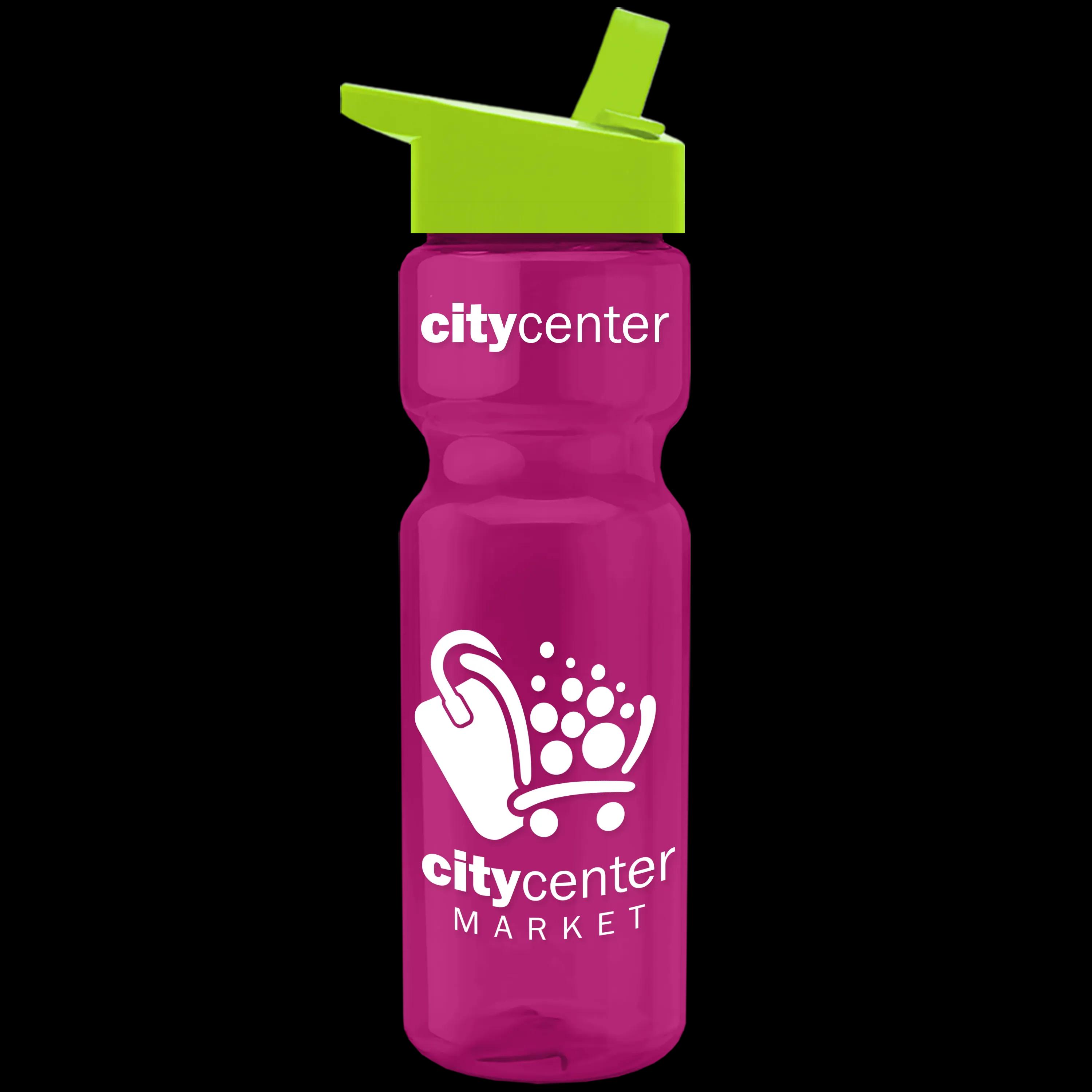 Garyline® Champ Recycled Bottle with Flip-Straw Lid - 28 oz. 185 of 371