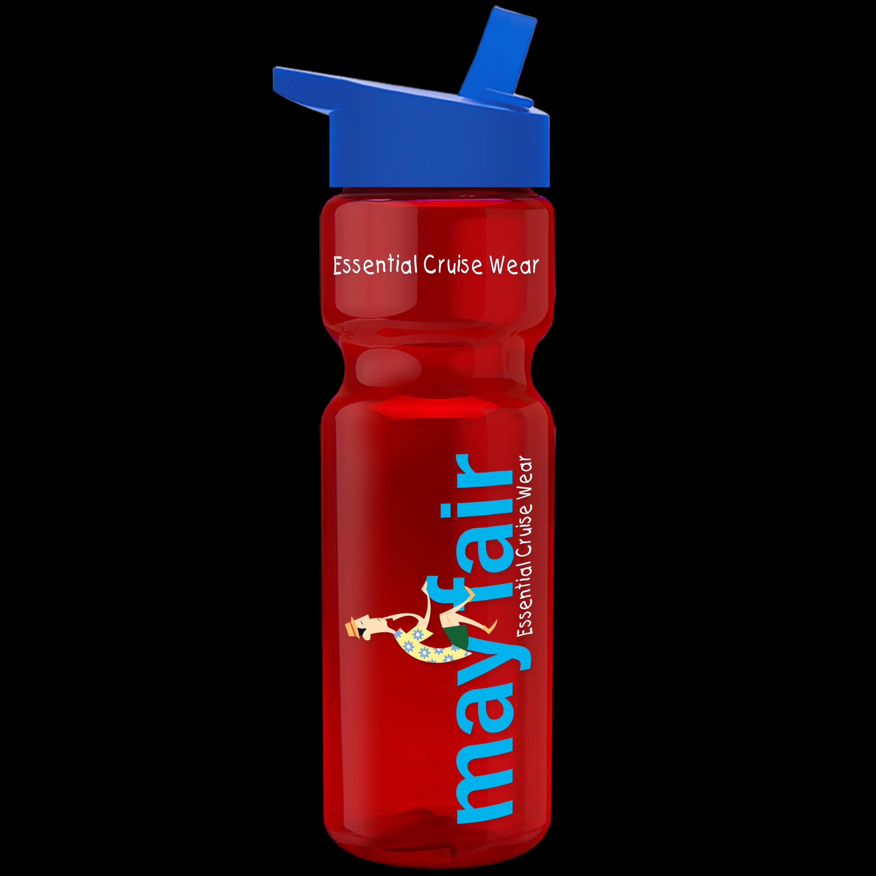 Garyline® Champ Recycled Bottle with Flip-Straw Lid - 28 oz. 230 of 371