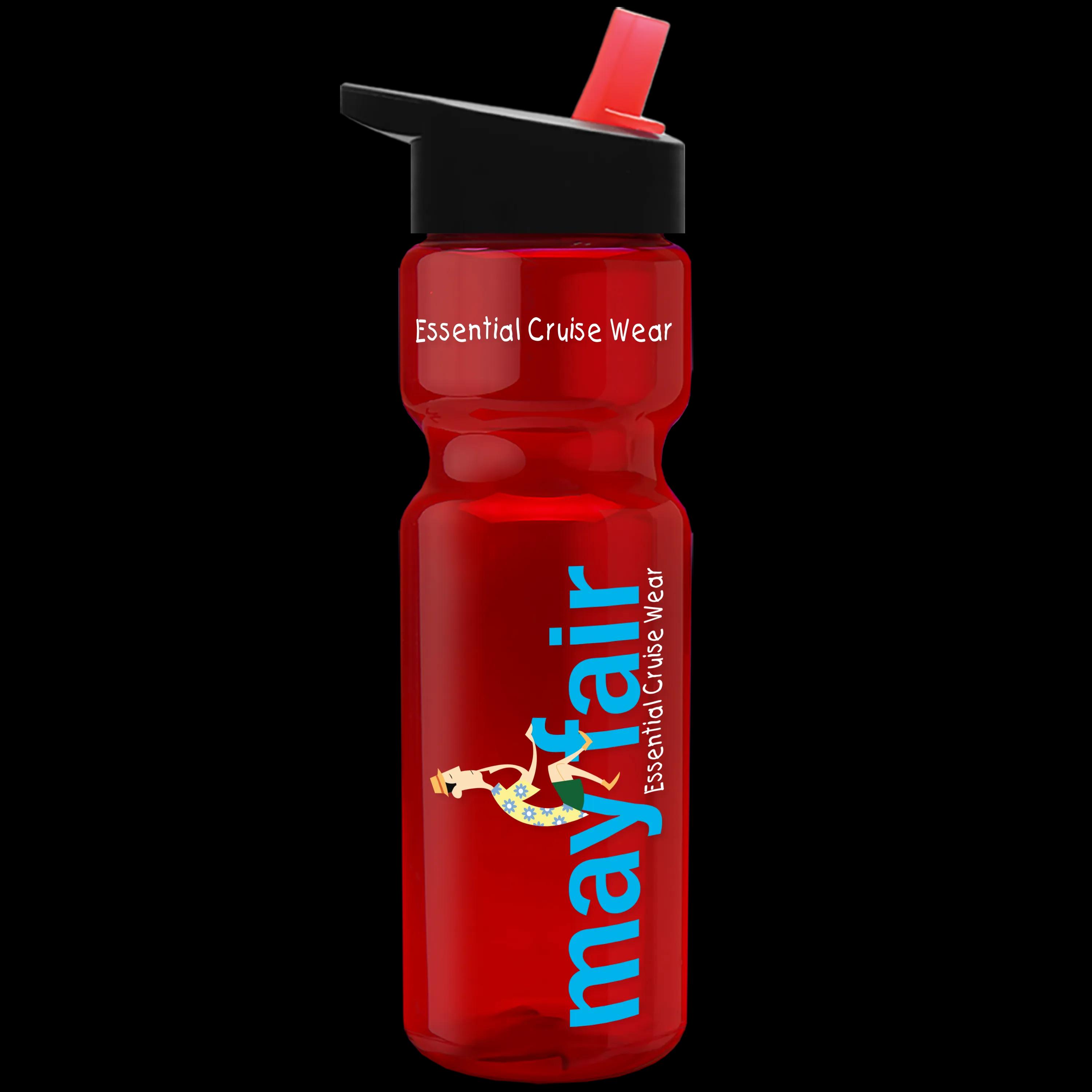Garyline® Champ Recycled Bottle with Flip-Straw Lid - 28 oz. 223 of 371