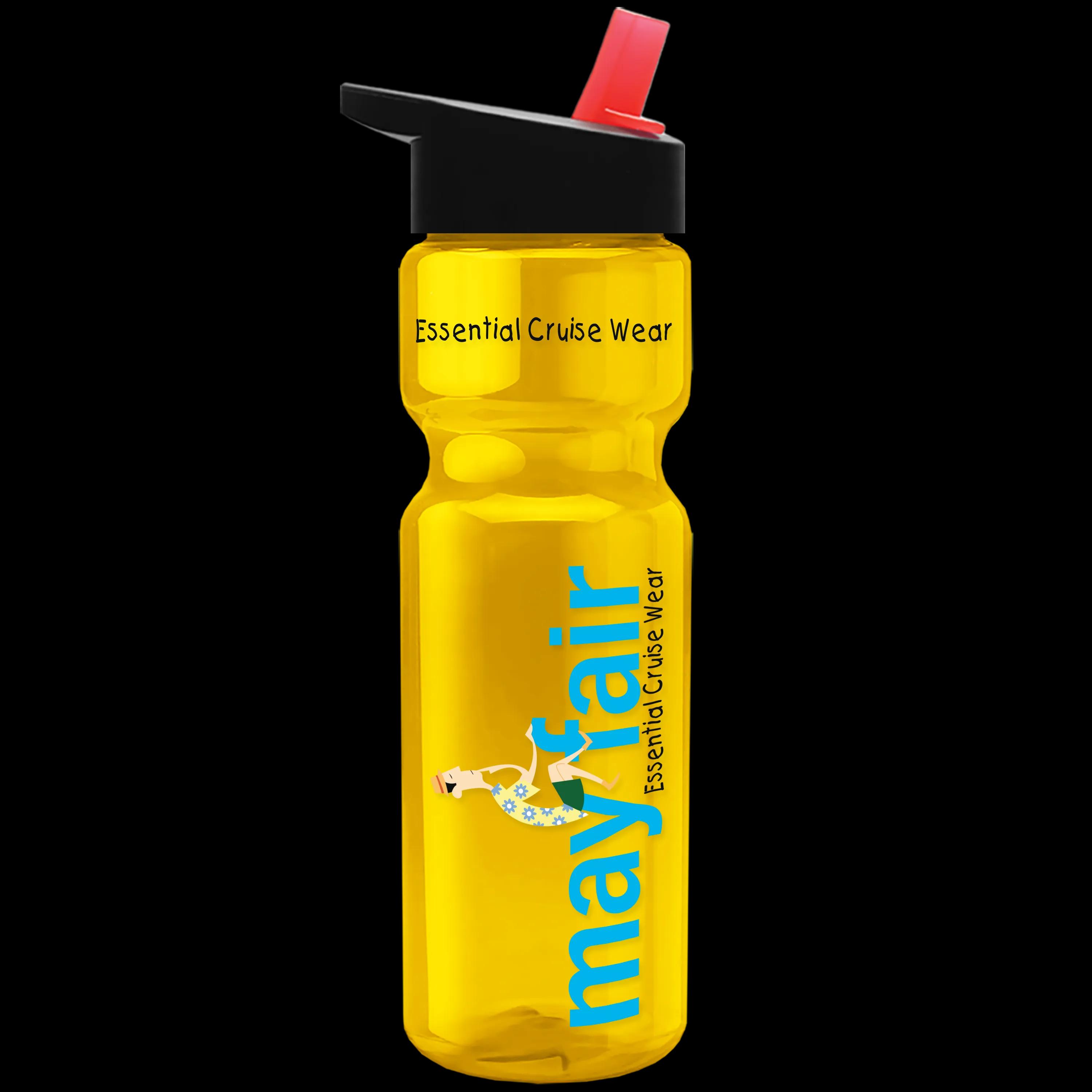 Garyline® Champ Recycled Bottle with Flip-Straw Lid - 28 oz. 279 of 371