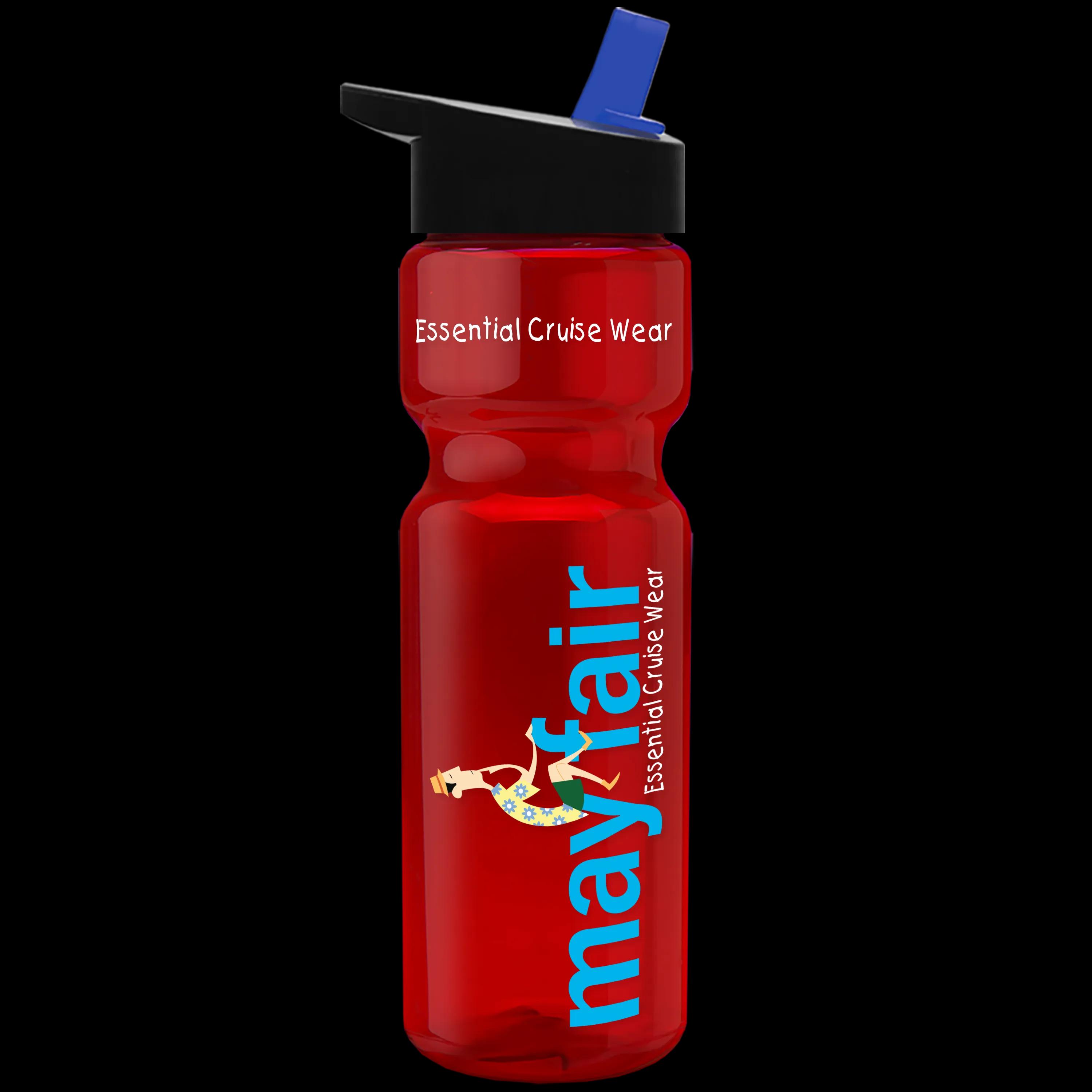Garyline® Champ Recycled Bottle with Flip-Straw Lid - 28 oz. 219 of 371