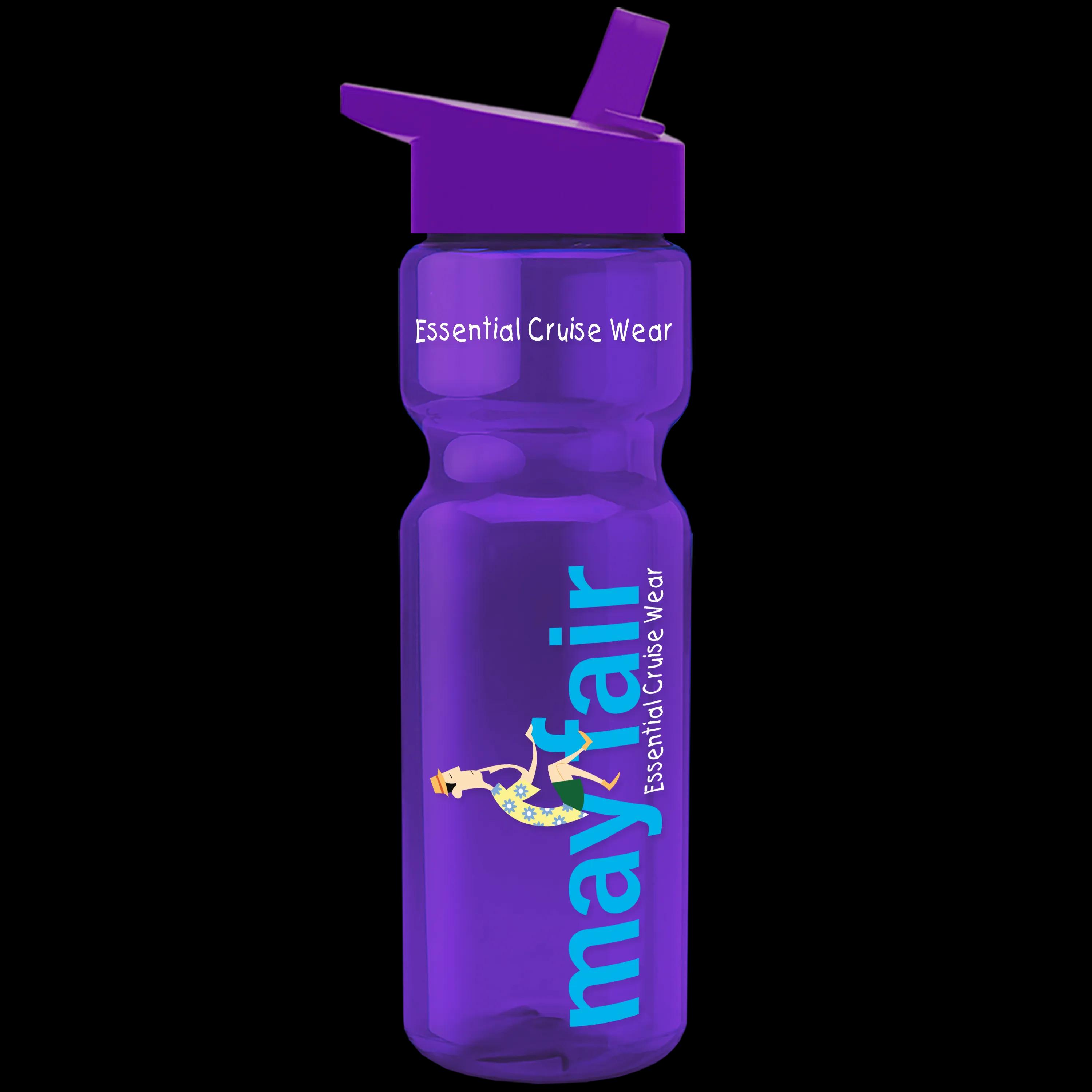 Garyline® Champ Recycled Bottle with Flip-Straw Lid - 28 oz. 270 of 371