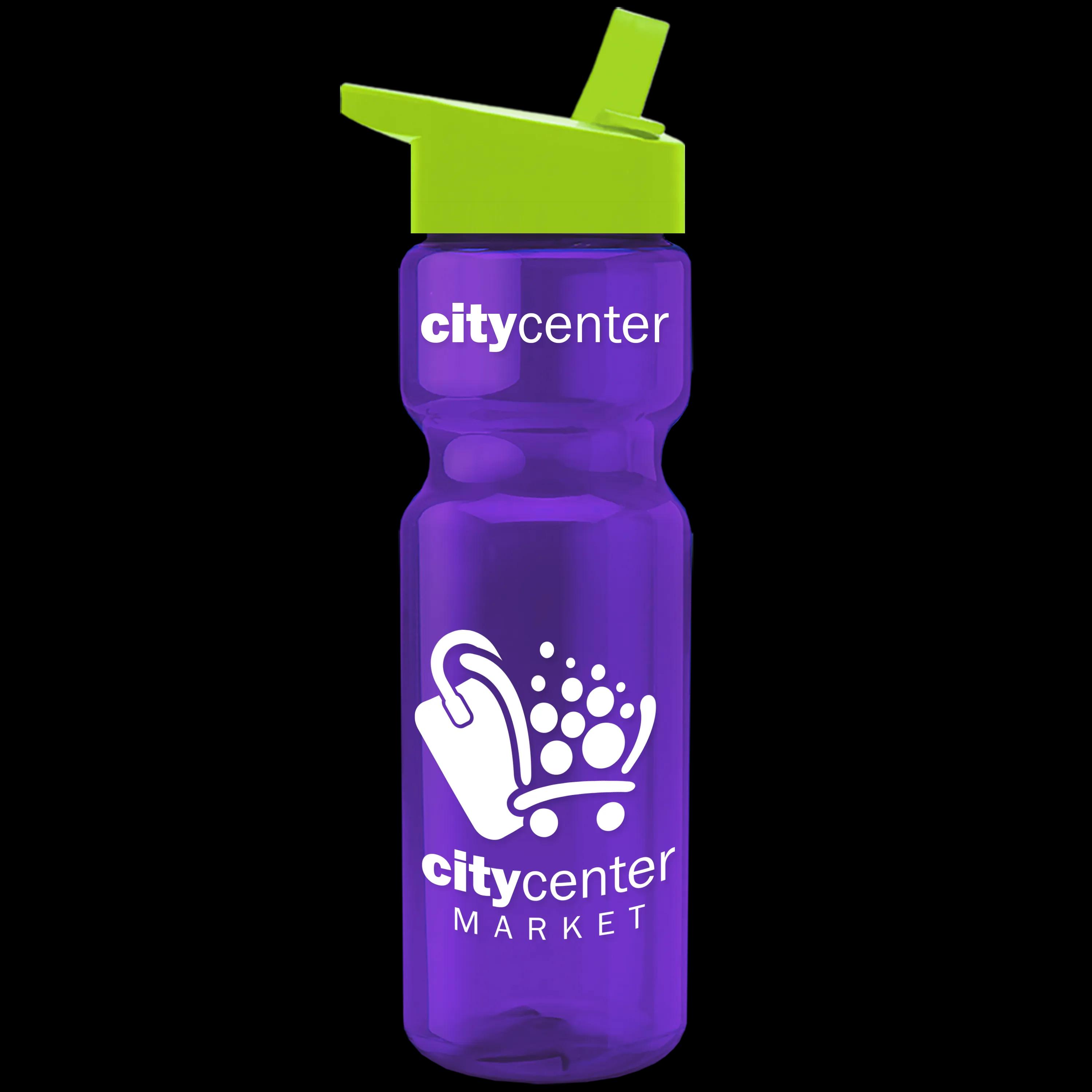 Garyline® Champ Recycled Bottle with Flip-Straw Lid - 28 oz. 262 of 371