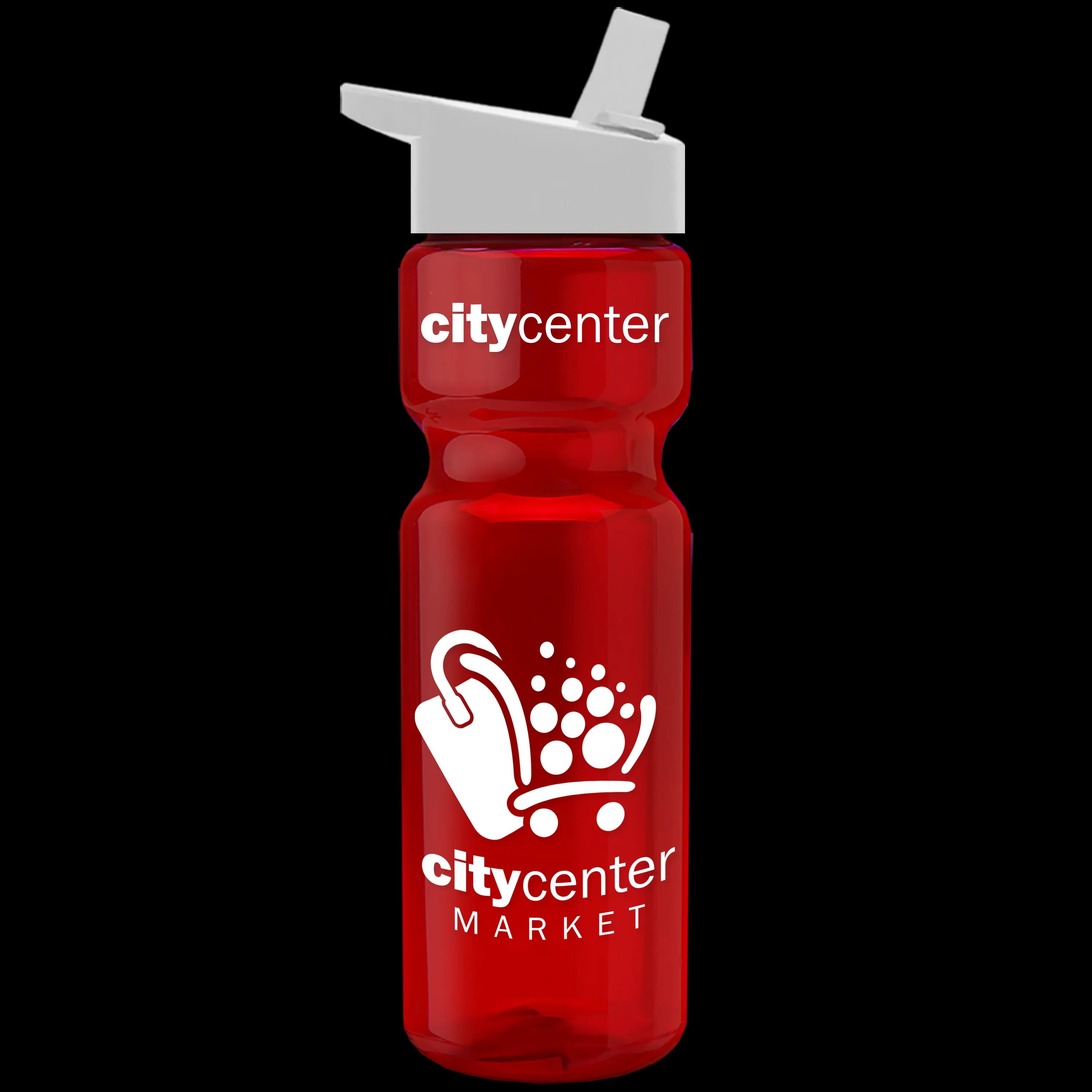 Garyline® Champ Recycled Bottle with Flip-Straw Lid - 28 oz. 233 of 371