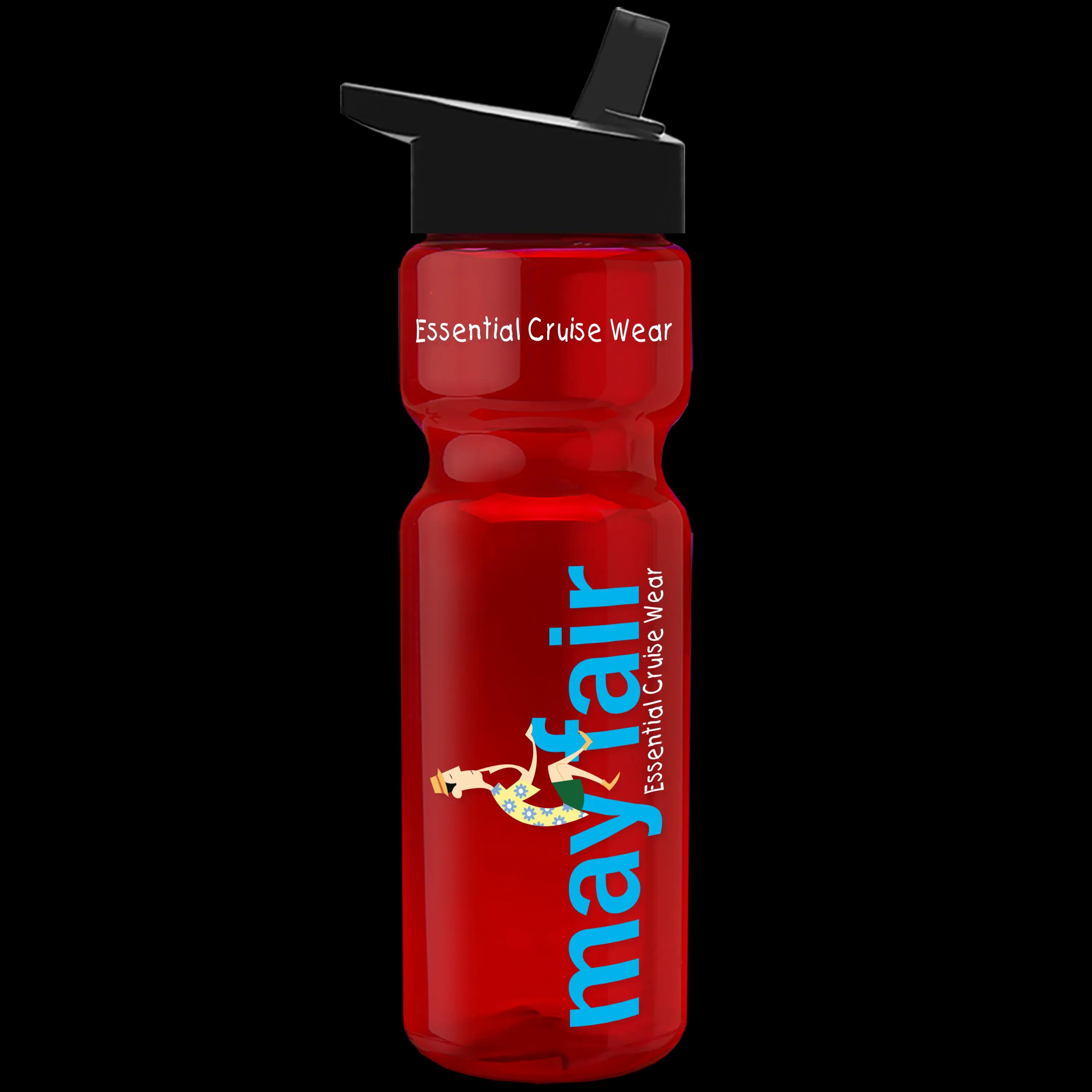 Garyline® Champ Recycled Bottle with Flip-Straw Lid - 28 oz. 217 of 371