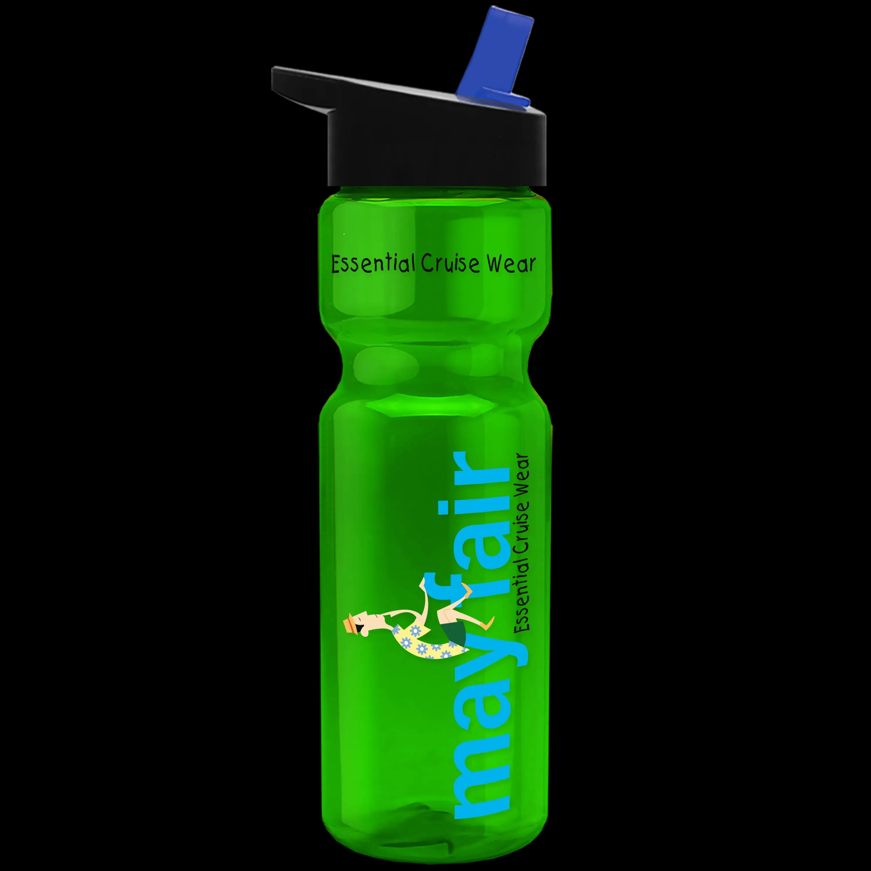 Garyline® Champ Recycled Bottle with Flip-Straw Lid - 28 oz. 162 of 371