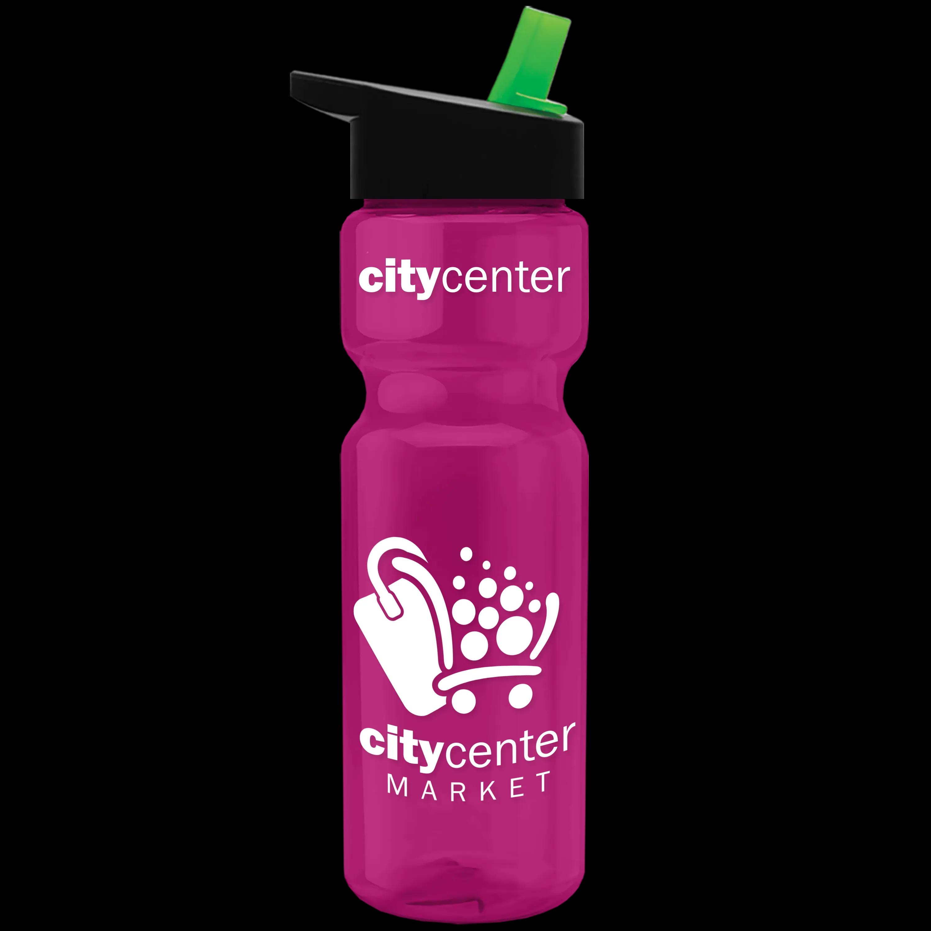 Garyline® Champ Recycled Bottle with Flip-Straw Lid - 28 oz. 182 of 371
